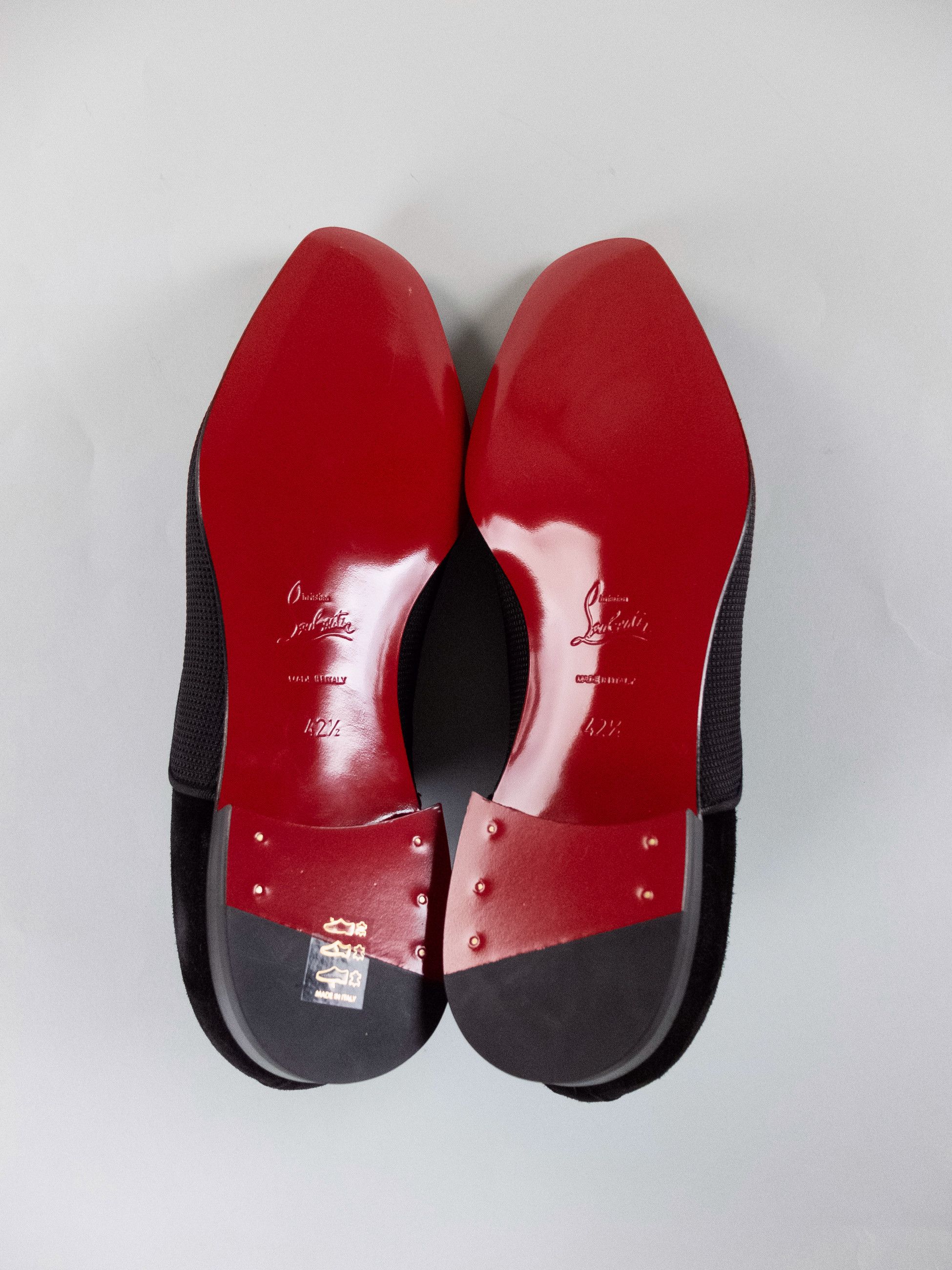 Christian Louboutin CHRISTIAN LOUBOUTIN Alpha Male black loafer shoes 9.5 42.5 Size US 9.5 / EU 42-43 - 7 Thumbnail