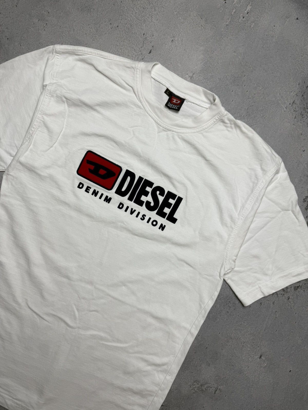 Diesel Vintage Tee Shirt Diesel Big Logo Punk y2k Japan Style 00s Size US M / EU 48-50 / 2 - 2 Thumbnail