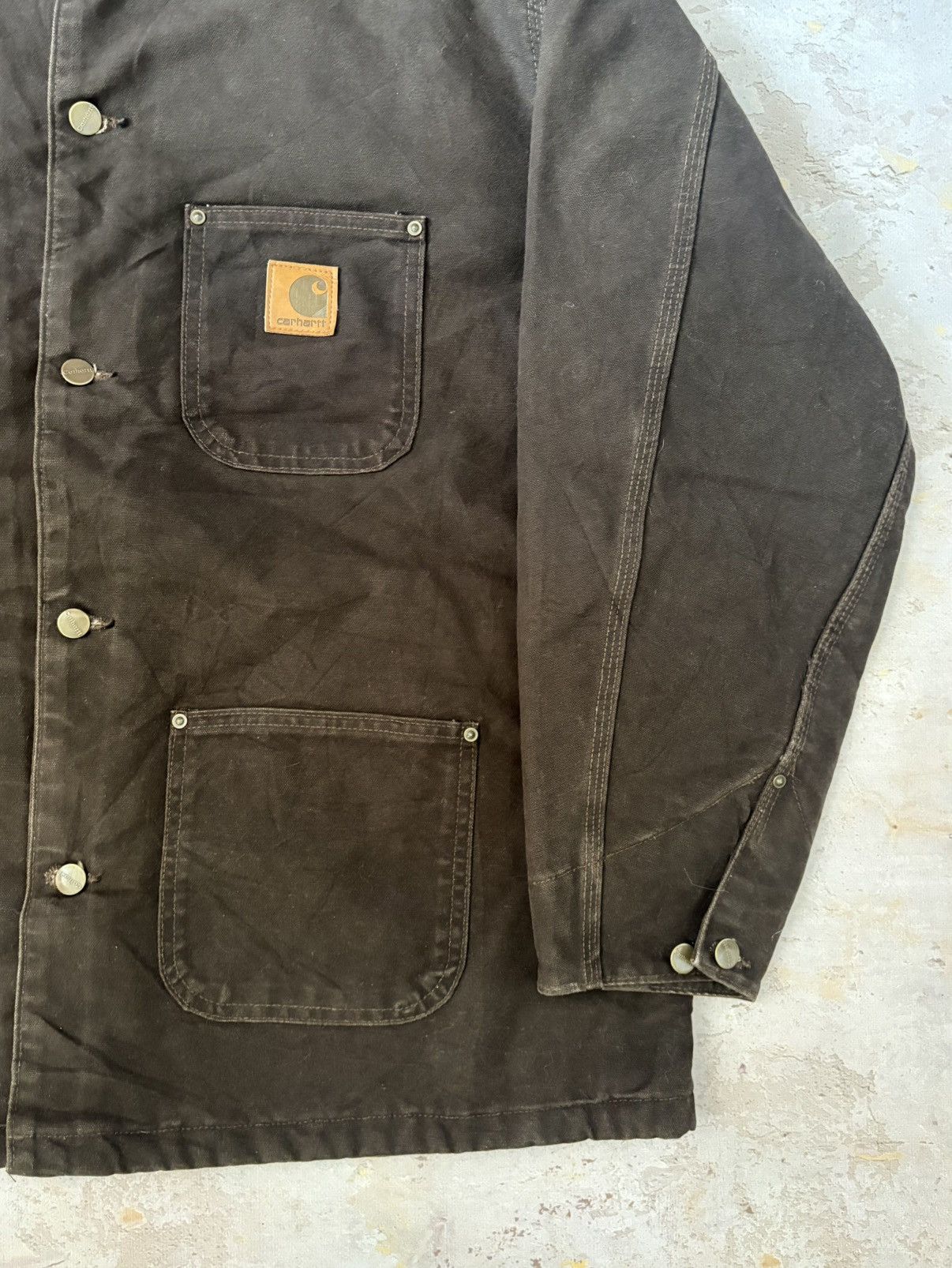 Carhartt Vintage Carhartt Workwear jacket Dickies Size US XL / EU 56 / 4 - 4 Thumbnail