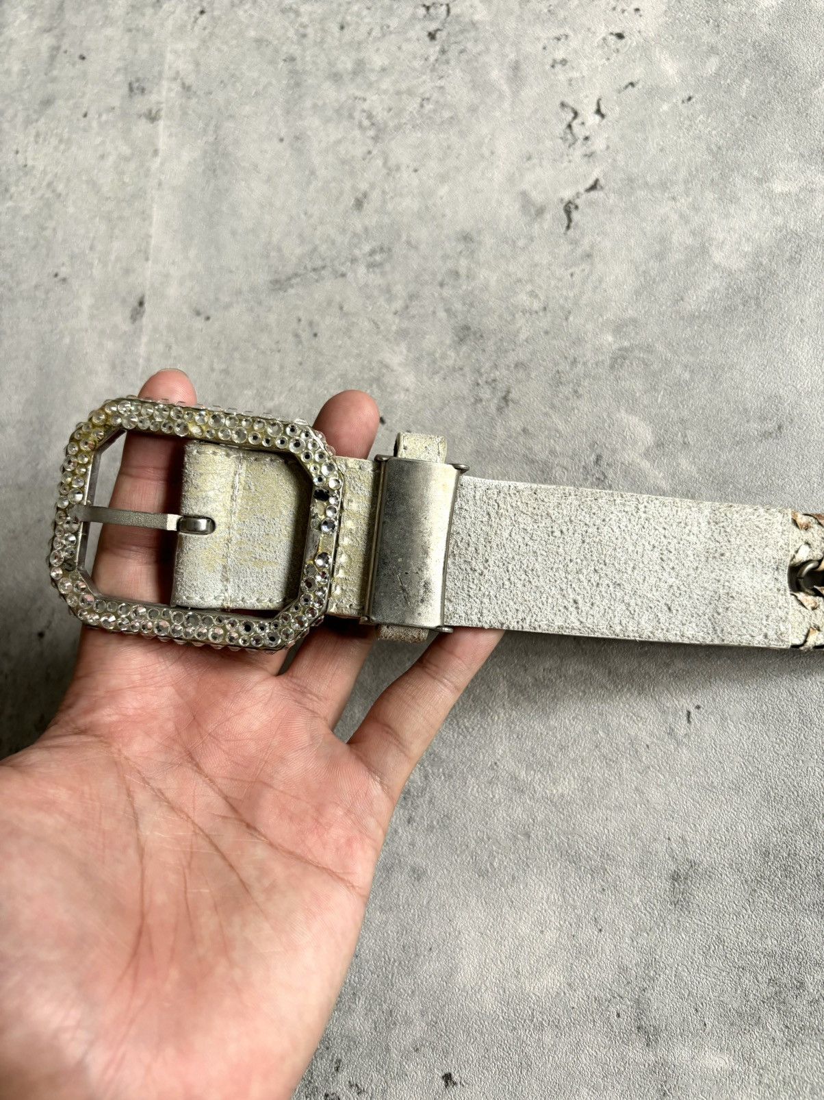 If Six Was Nine Leather Good Design Chain Belt 🐦 Size ONE SIZE - 7 Thumbnail