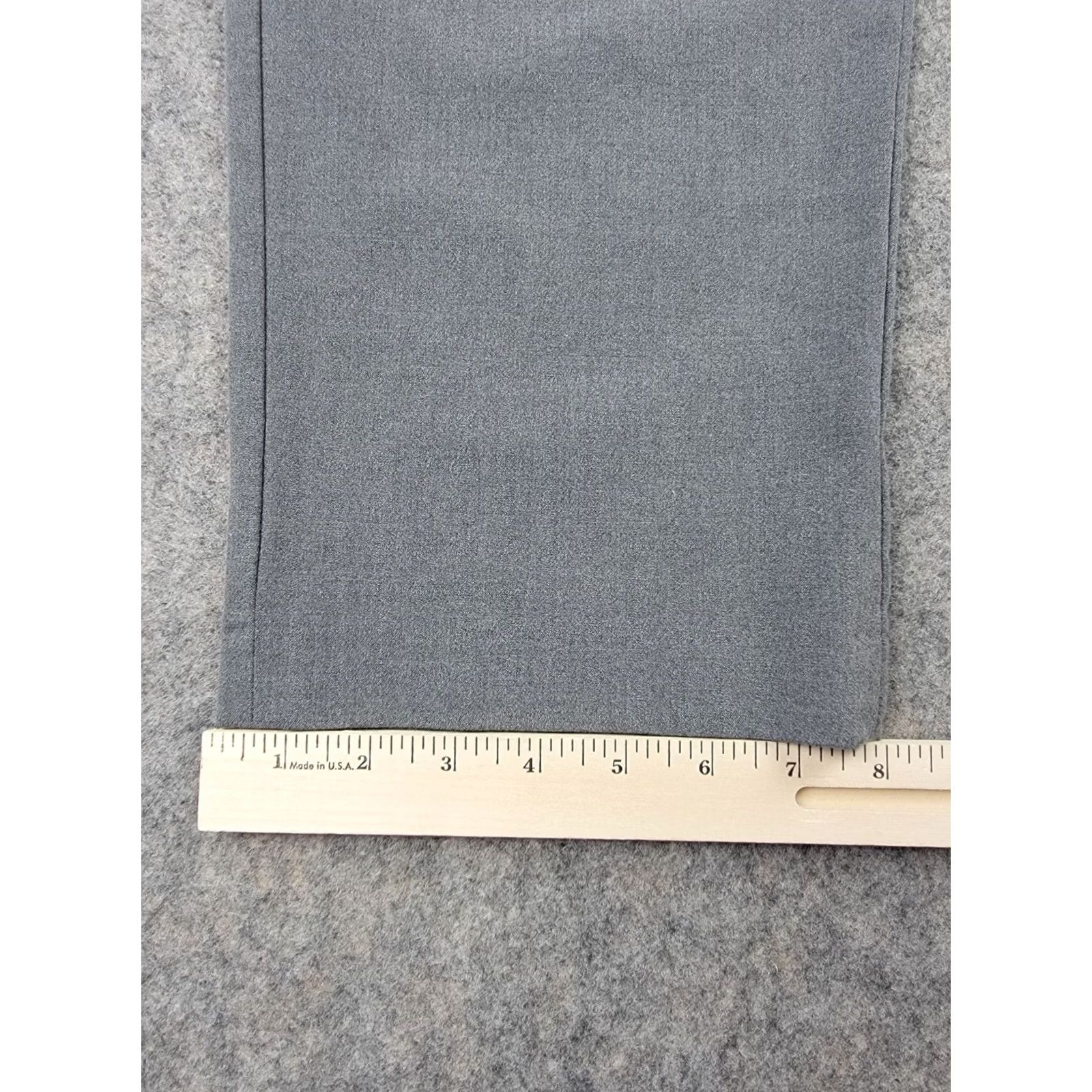 Ralph Lauren Lauren Ralph Lauren Dress Pants Mens 40x28 Gray Flat Front Straight Leg Dress Pants Mens Gray 40x28 City Preppy Wedding Mens Size US 40 / EU 56 - 4 Thumbnail