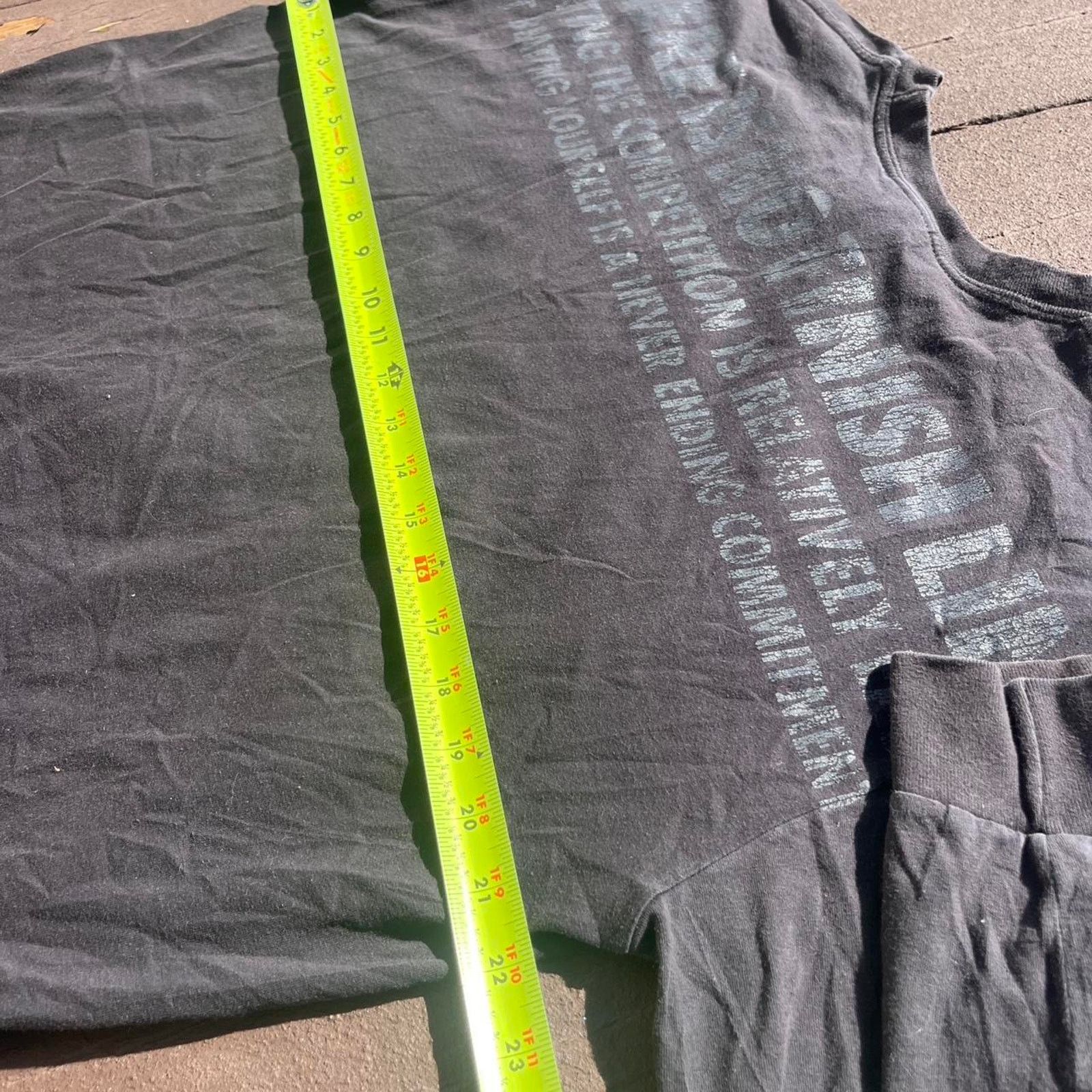 Nike Y2k Nike “There is No Finish Line” Long Sleeve Gym Shirt Size US XL / EU 56 / 4 - 5 Thumbnail