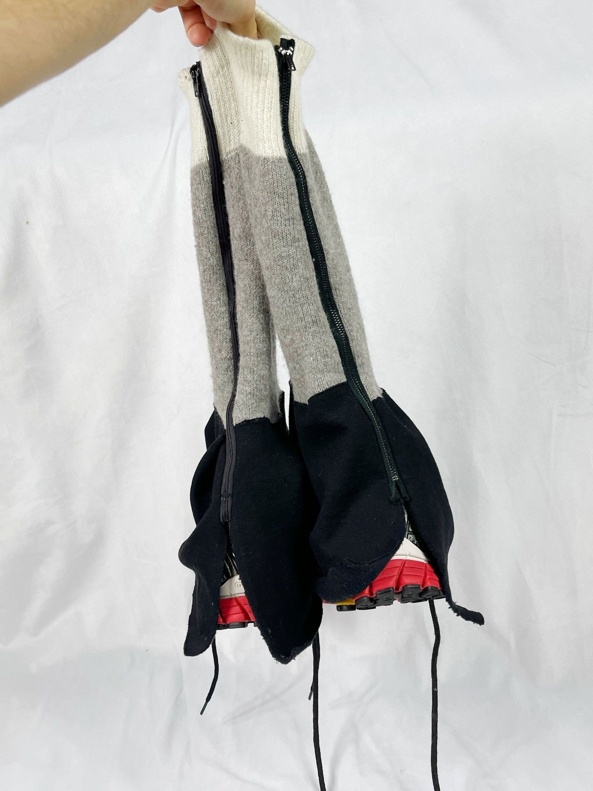 Chorley × Handmade Chorley Up-cycled Back Zip “Baggy” Sock Runner Sneakers Size US 9.5 / EU 42-43 - 5 Thumbnail