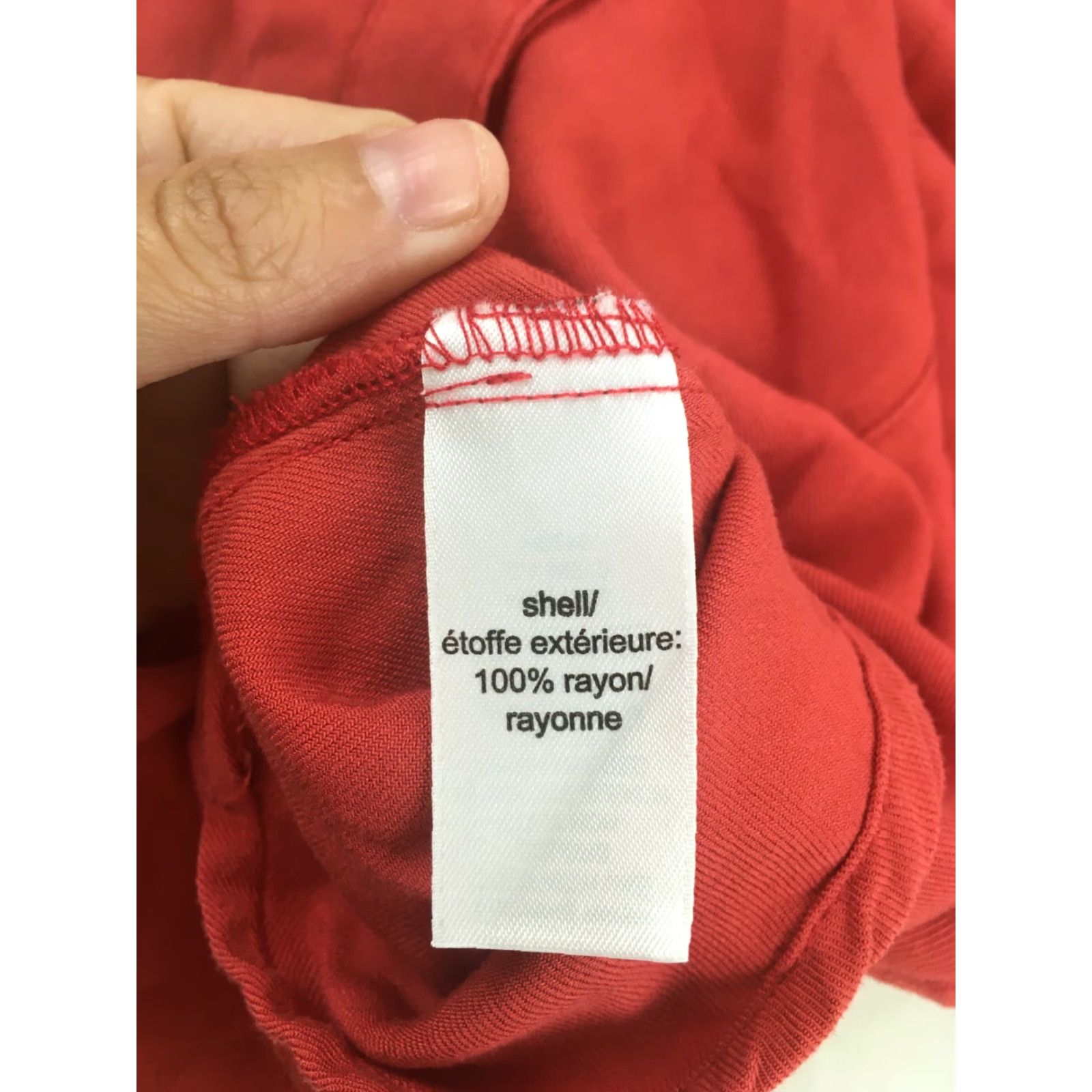Vintage Maurices Shirt Dress M Red Casual Button Up Sleeveless Collared Back Keyhole Back Womens Size 32" / US 10 / IT 46 - 6 Thumbnail