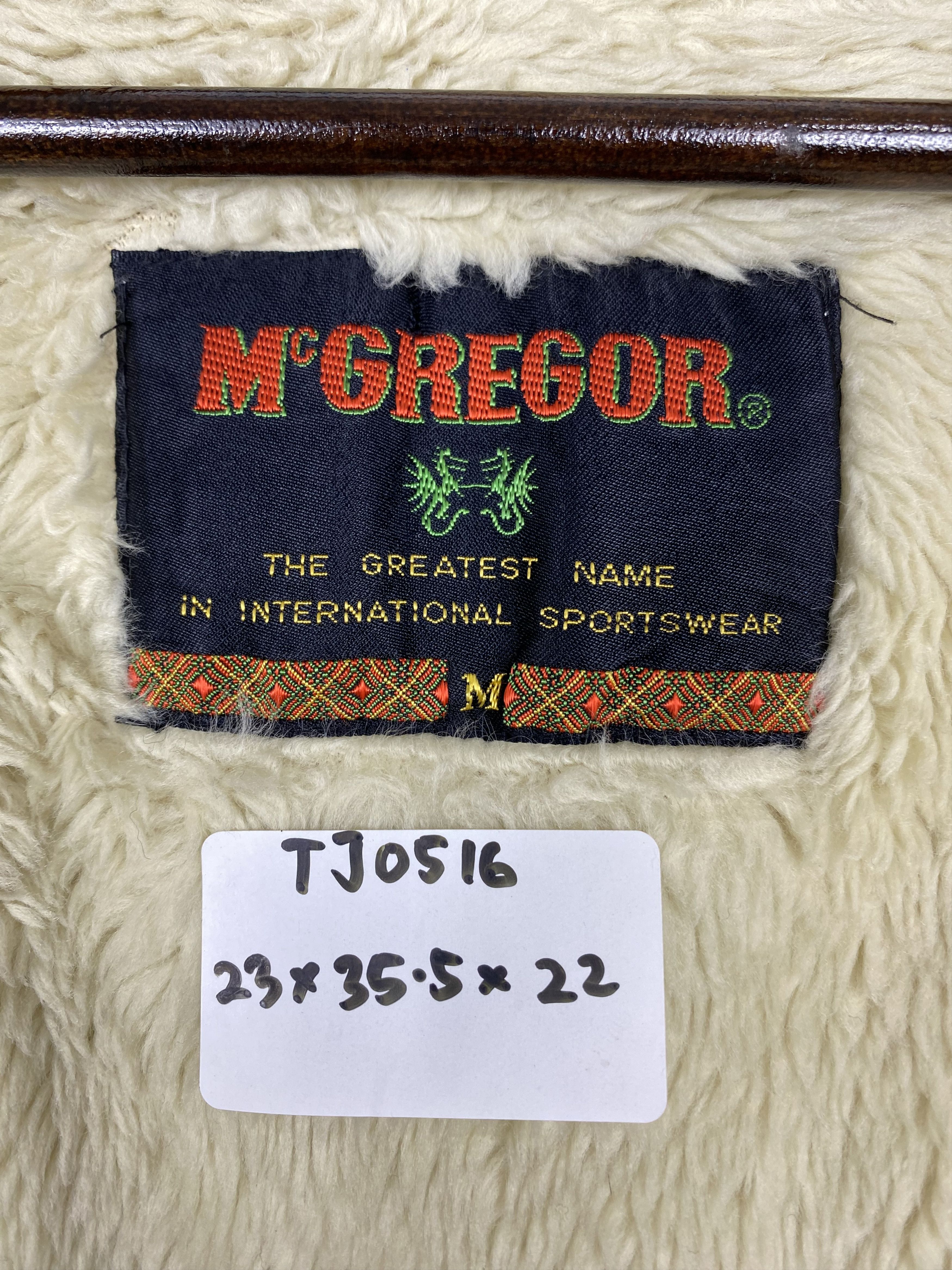 McGregor Vintage Mcgregor Fleece Lining Button Up Long Jacket Size US M / EU 48-50 / 2 - 10 Thumbnail