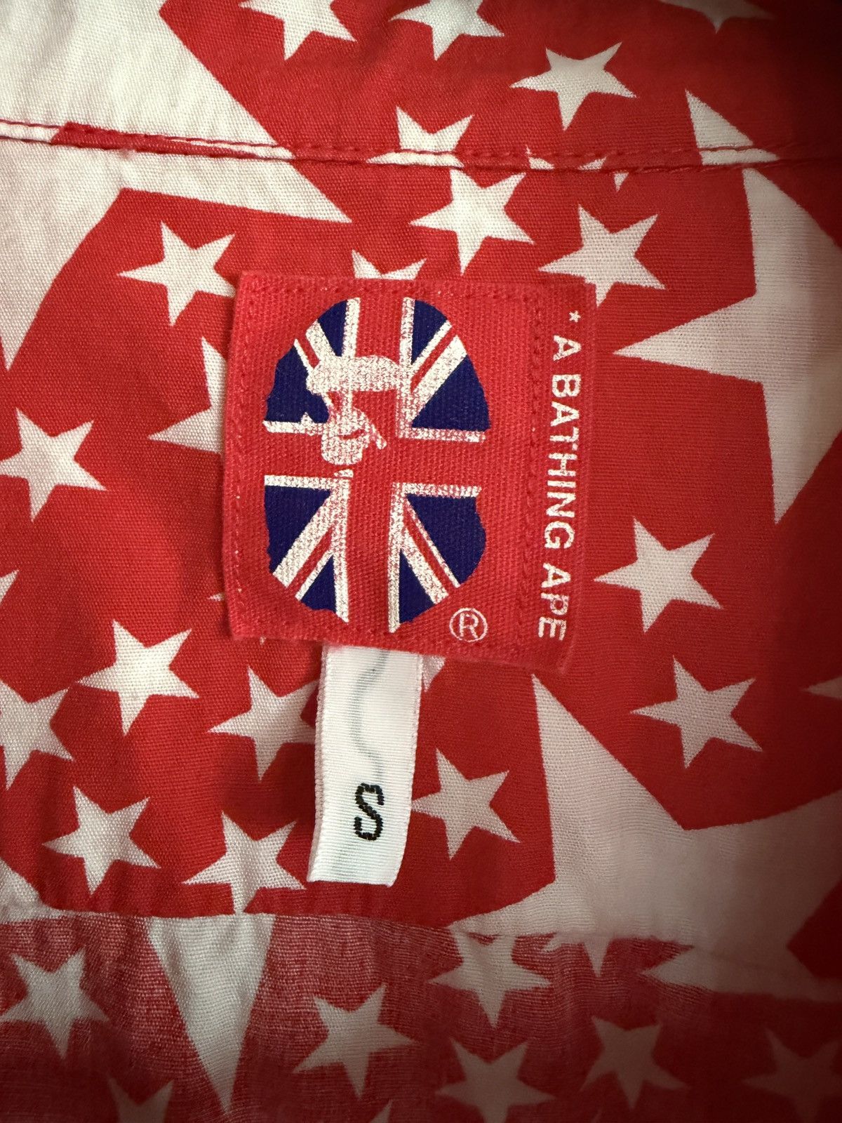 Bape Bape Vintage Star Button Shirt Size US S / EU 44-46 / 1 - 4 Thumbnail