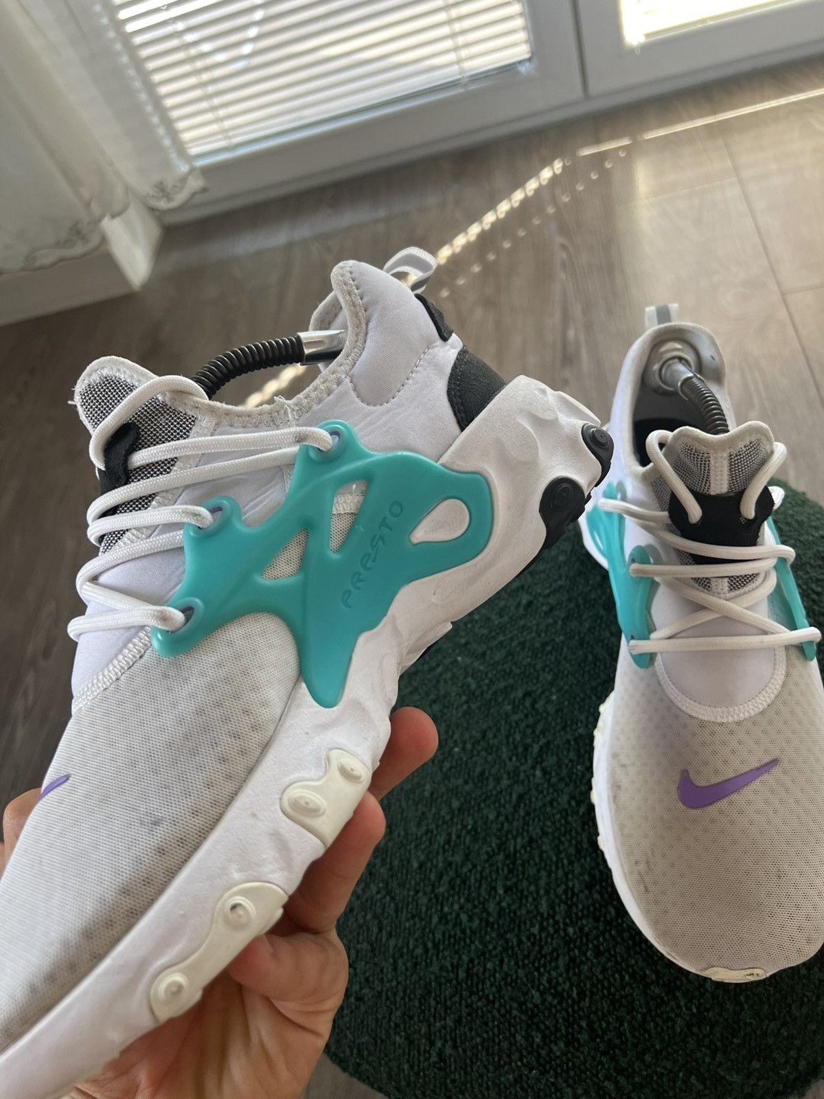 Nike ‼️Nike React Presto Cassette GS Sneakers‼️ Size US 8.5 / EU 41-42 - 6 Thumbnail