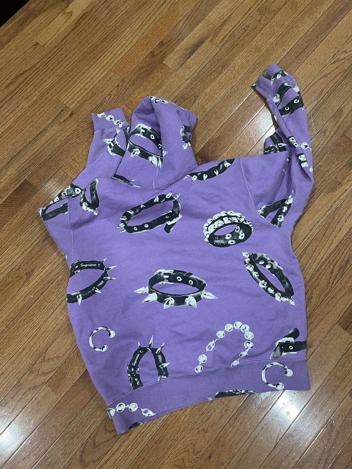 Supreme Supreme Studded Collars Hooded Sweatshirt hoodie medium Size US M / EU 48-50 / 2 - 2 Thumbnail
