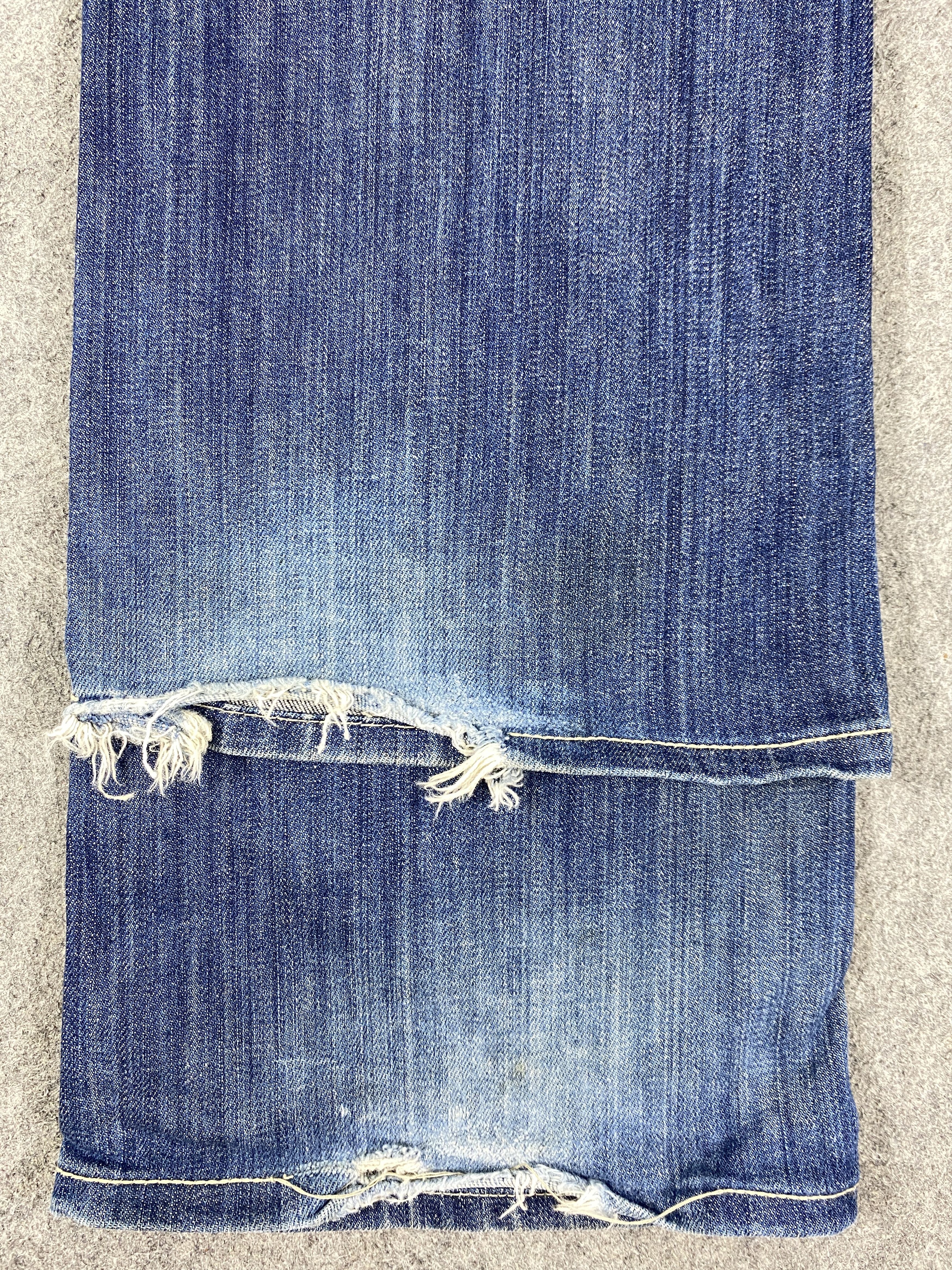 If Six Was Nine Vintage Jimmy Tavertini Flare Jeans 31x30 - JN3273 Size US 31 - 13 Thumbnail