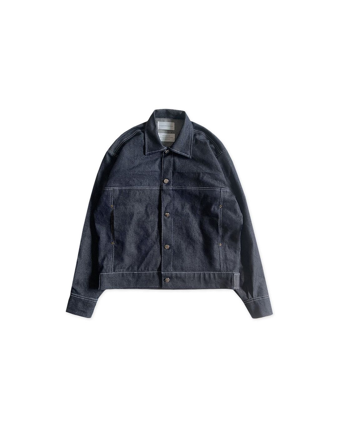 Other STUDIOMANUSIA® 13.5oz Boxy Denim Jacket Size US L / EU 52-54 / 3 - 1 Thumbnail