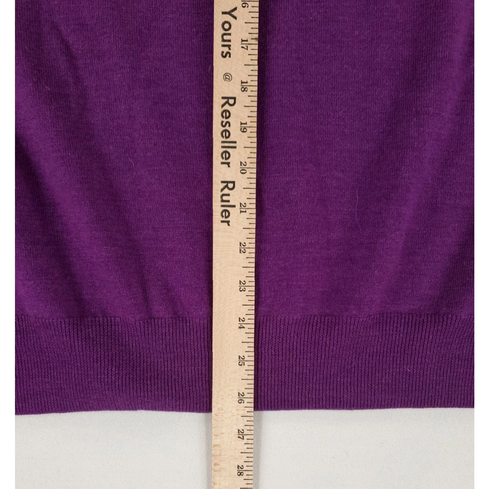 Polo Ralph Lauren Polo Ralph Lauren Polo Golf Sweater Merino Wool Purple 1/4 Zip Long Sleeve Mens XL Size US XL / EU 56 / 4 - 6 Thumbnail