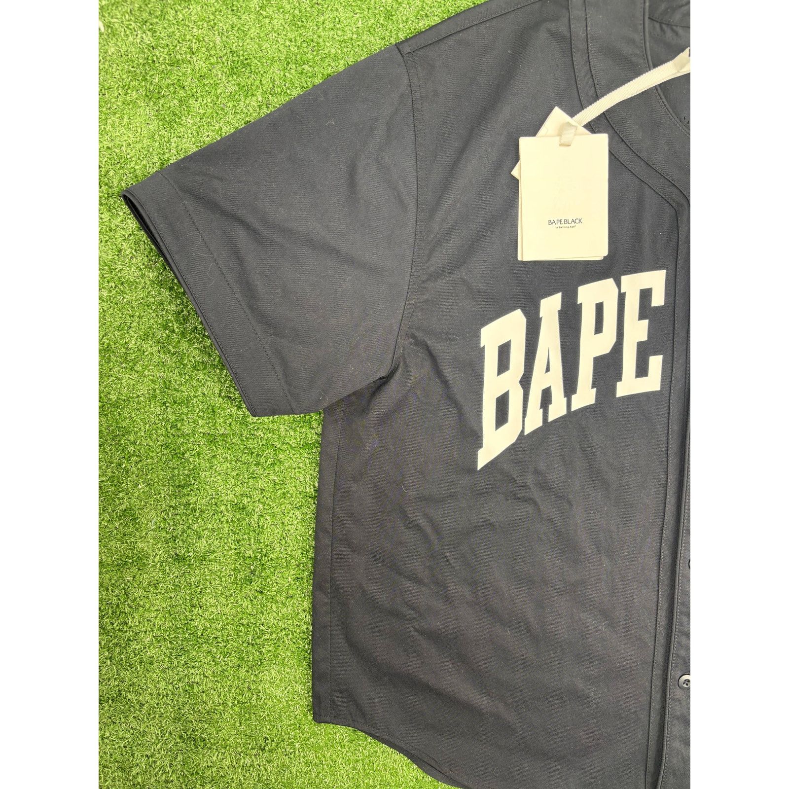 Bape BAPE Black Japan Navy Baseball Jersey Size Large Size US L / EU 52-54 / 3 - 4 Thumbnail