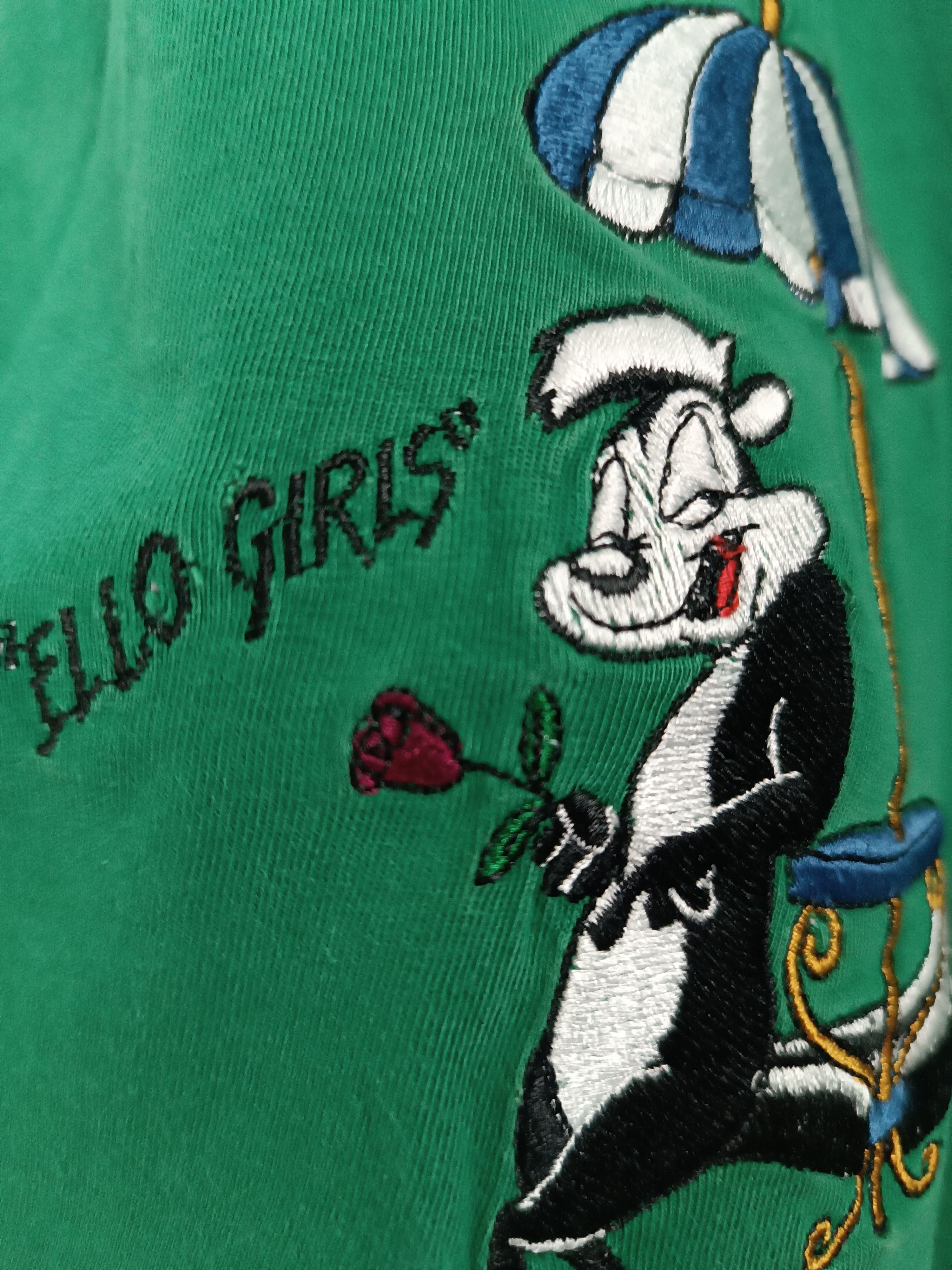 Vintage VINTAGE 90s PEPE LE PEW DISNEY LOONEY POCKET TEE VERY RARE Size US XL / EU 56 / 4 - 13 Thumbnail