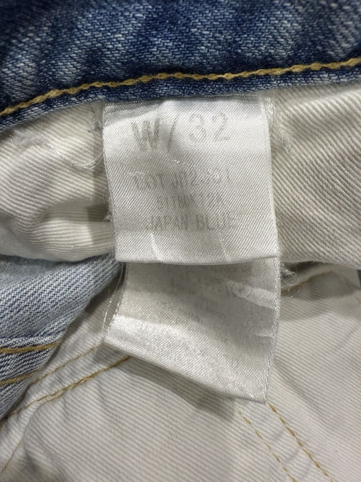 Japan Blue Jeans JAPAN BLUE JEANS PATCHWORK DENIM Size US 31 - 11 Thumbnail