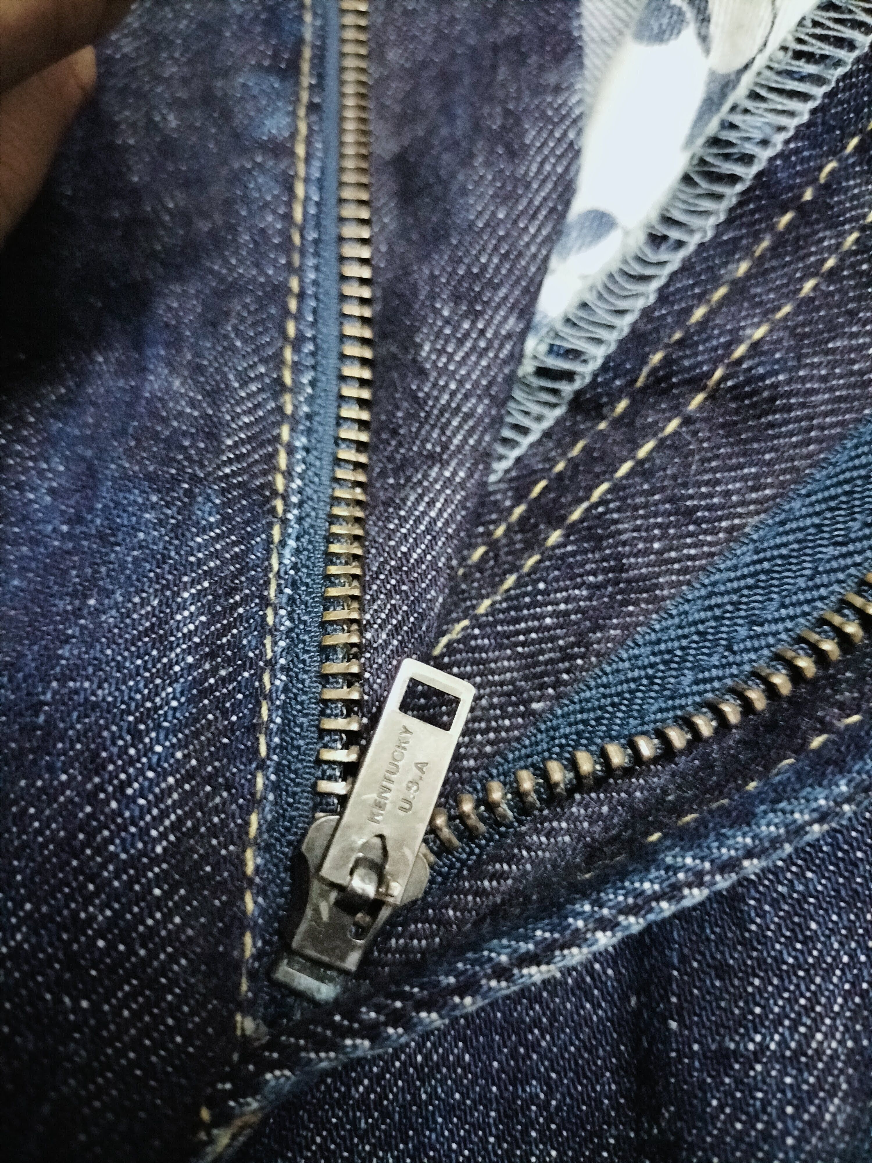 Japanese Brand Mad hectic jeans Size US 34 / EU 50 - 7 Thumbnail