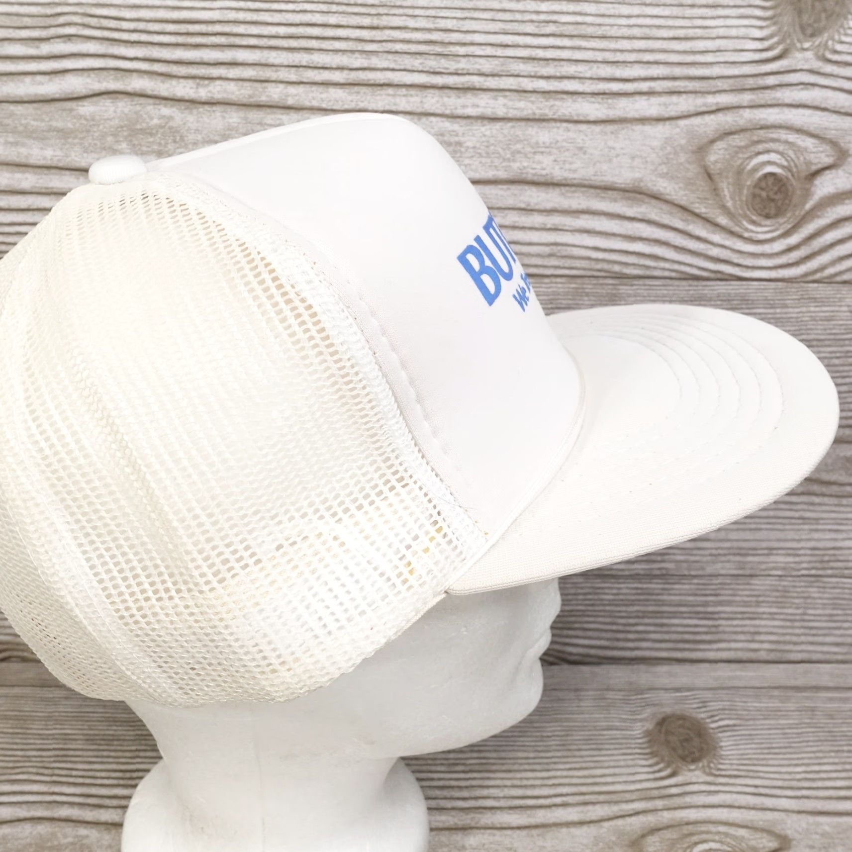 Vintage VINTAGE TWIN CITY FOAM TRUCKER HAT ADJUSTABLE WHITE CASUAL UNISEX Size ONE SIZE - 6 Thumbnail