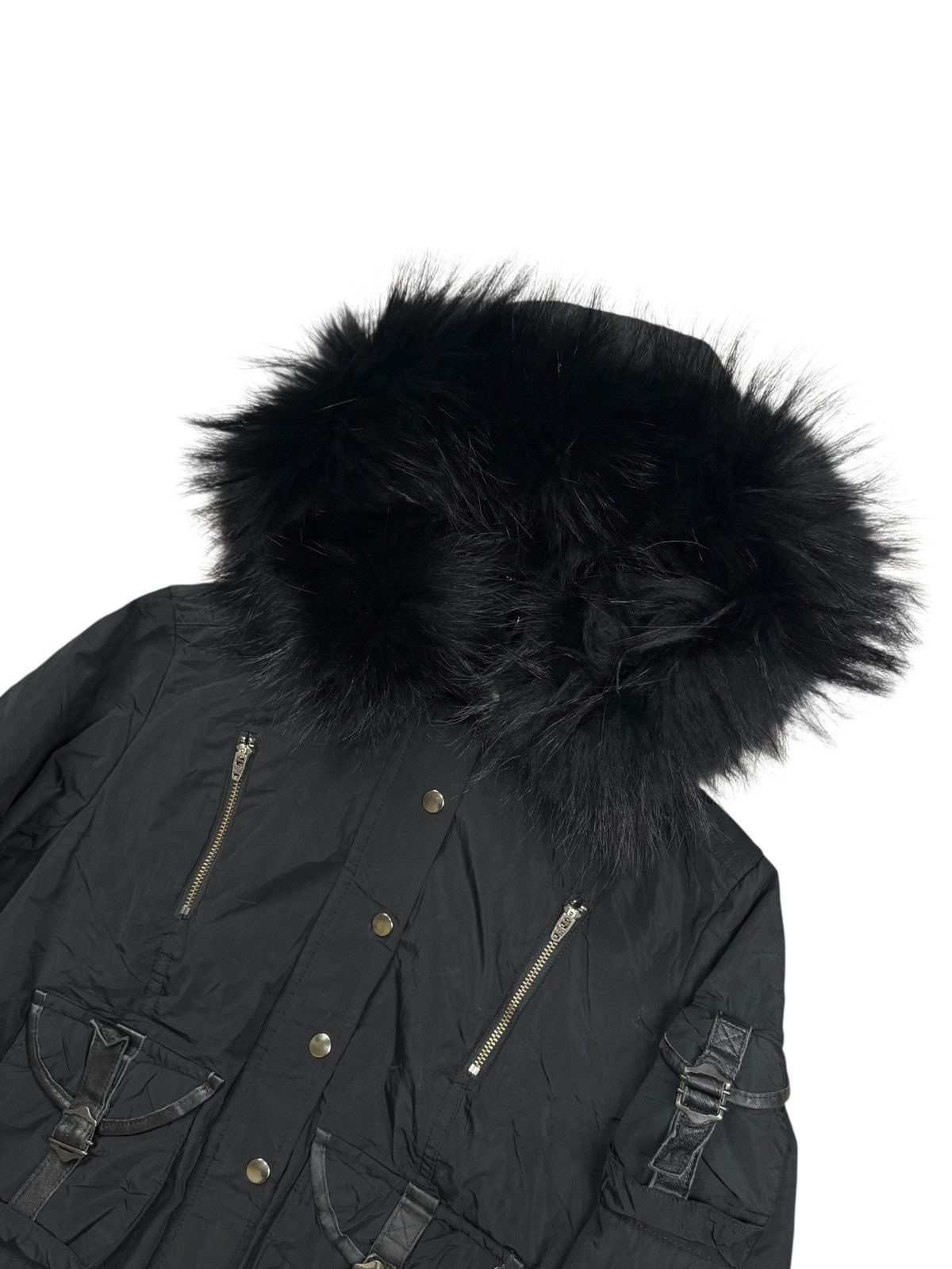 14th Addiction 2000s Speechio - Vkei Style Fur Hoodie Jacket Size US M / EU 48-50 / 2 - 6 Thumbnail