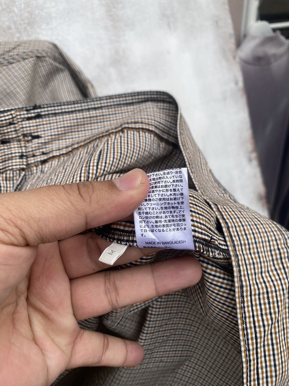Uniqlo Gu Jeans by Uniqlo Checkered Jacket Size US M / EU 48-50 / 2 - 7 Thumbnail