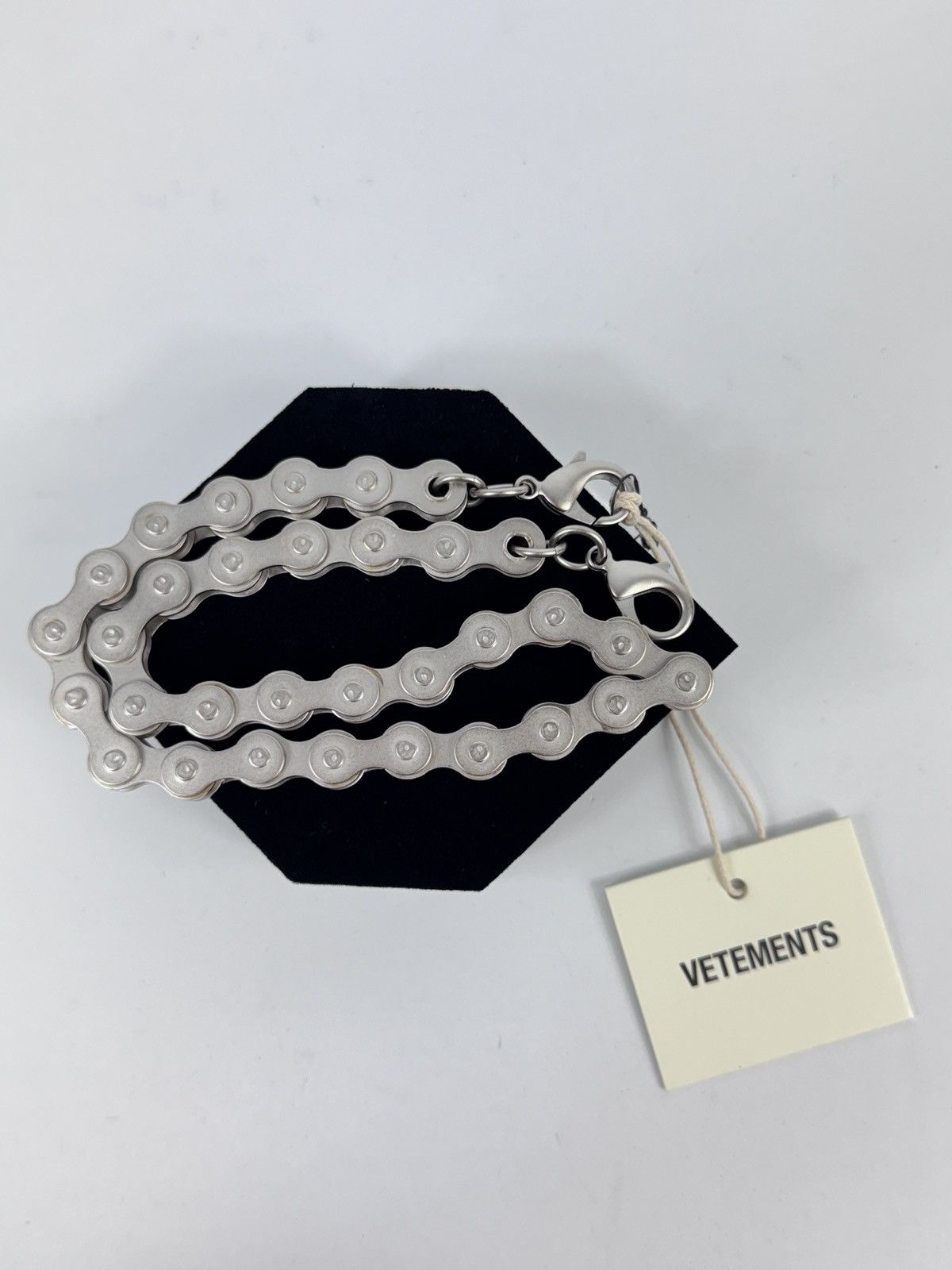 Vetements BIKER SILVER TONE WALLET CHAIN Size ONE SIZE - 4 Thumbnail