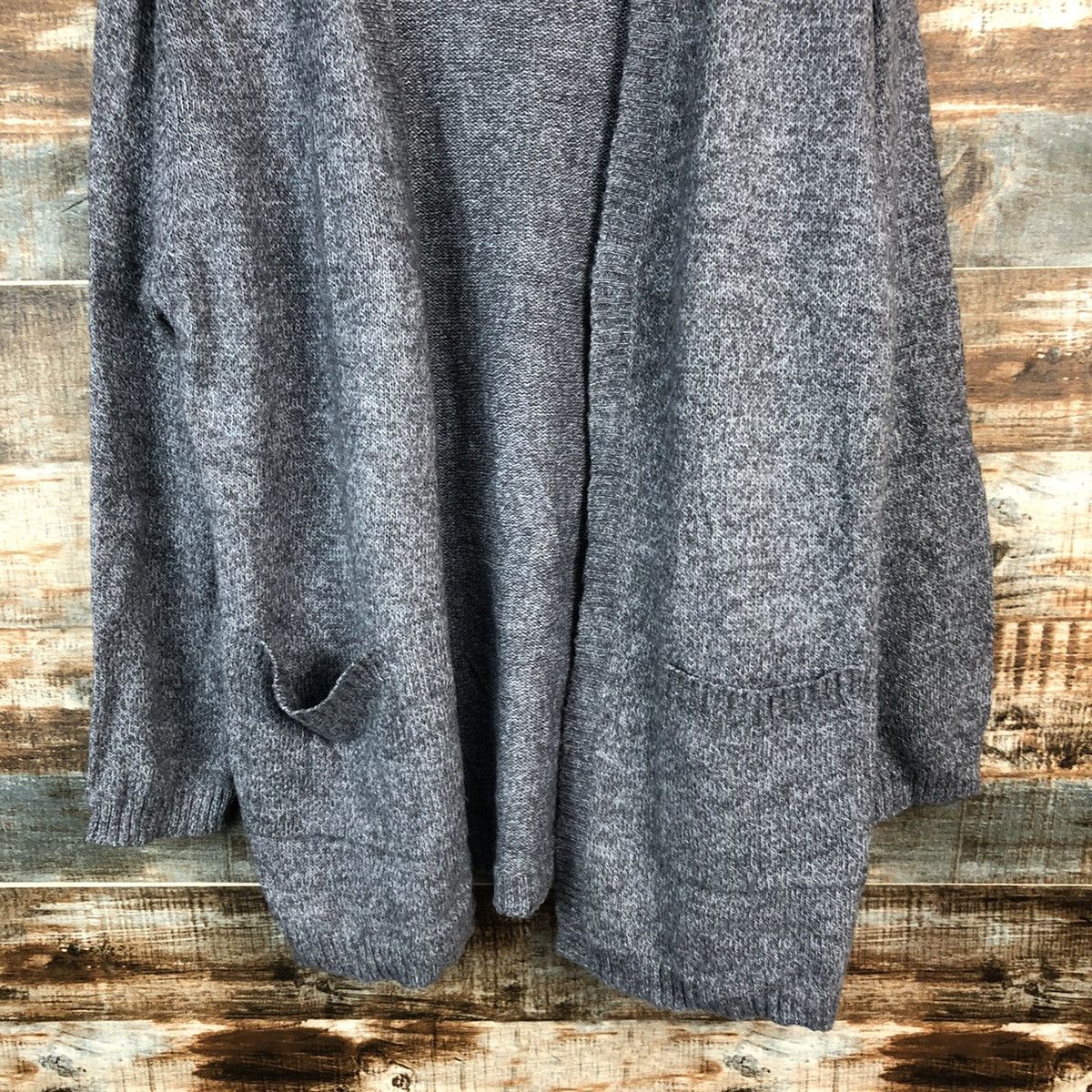 Homespun Knitwear Jorjet vintage Grey sweater Knitwear #A1898 Size US L / EU 52-54 / 3 - 6 Thumbnail