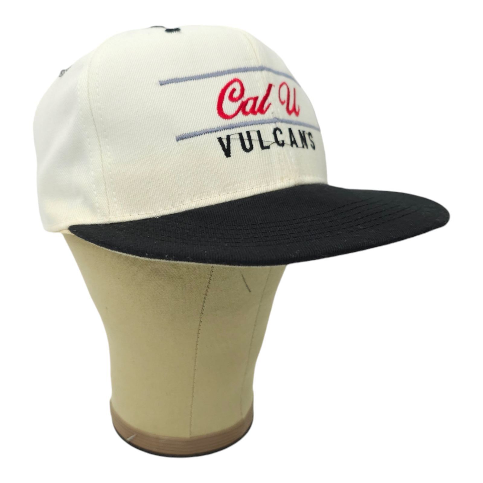 Other Cal U Pennsylvania Vulcans Fitted 6 7/8 Cap Vintage 90s Hat Size ONE SIZE - 3 Thumbnail