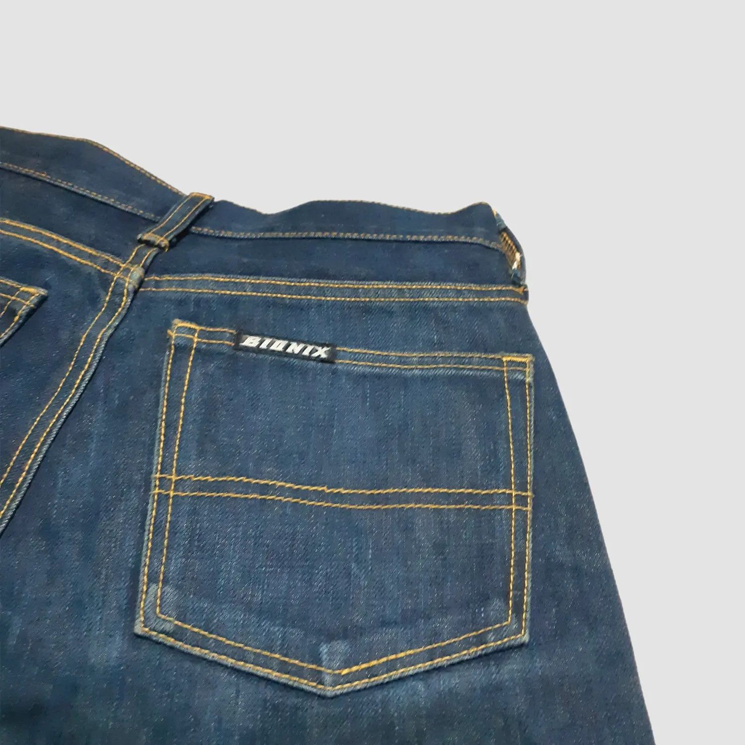 Hysteric Glamour Hysteric Glamour Ozone Rocks Bionix 90s Flare Rigid Denim Size 25" / US 0 / IT 36 - 10 Thumbnail