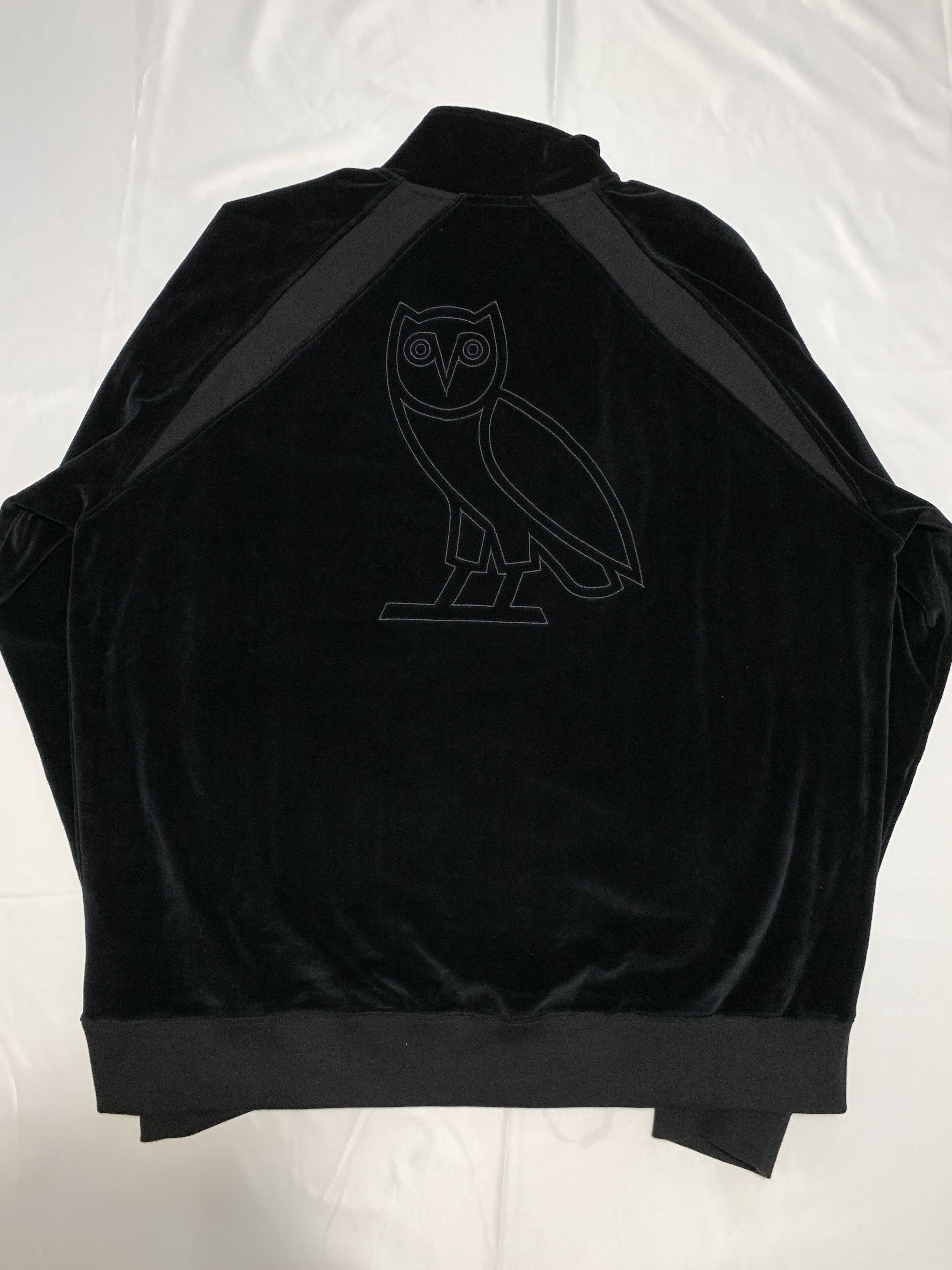 Drake OVO OG Velour Quarter Zip Sweatshirt Black XXXL Size US XXL / EU 58 / 5 - 1 Thumbnail