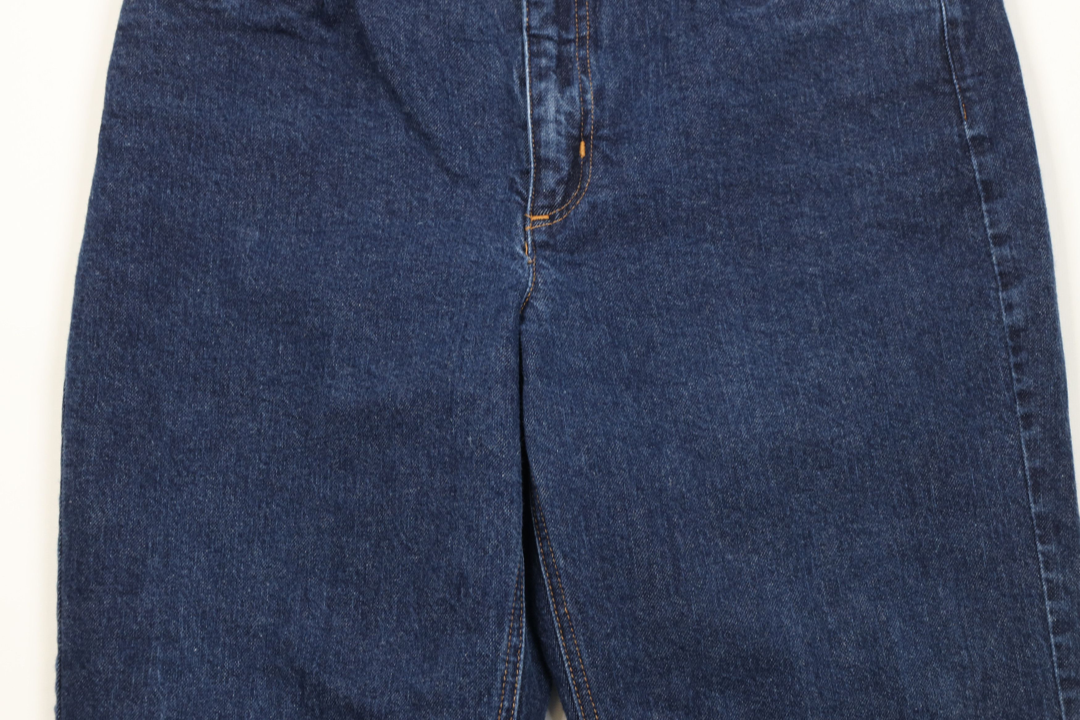 Lands' End Vintage 90s Lands End Straight Leg Denim Jeans Blue Cotton Size 34" / US 12 / IT 48 - 3 Thumbnail