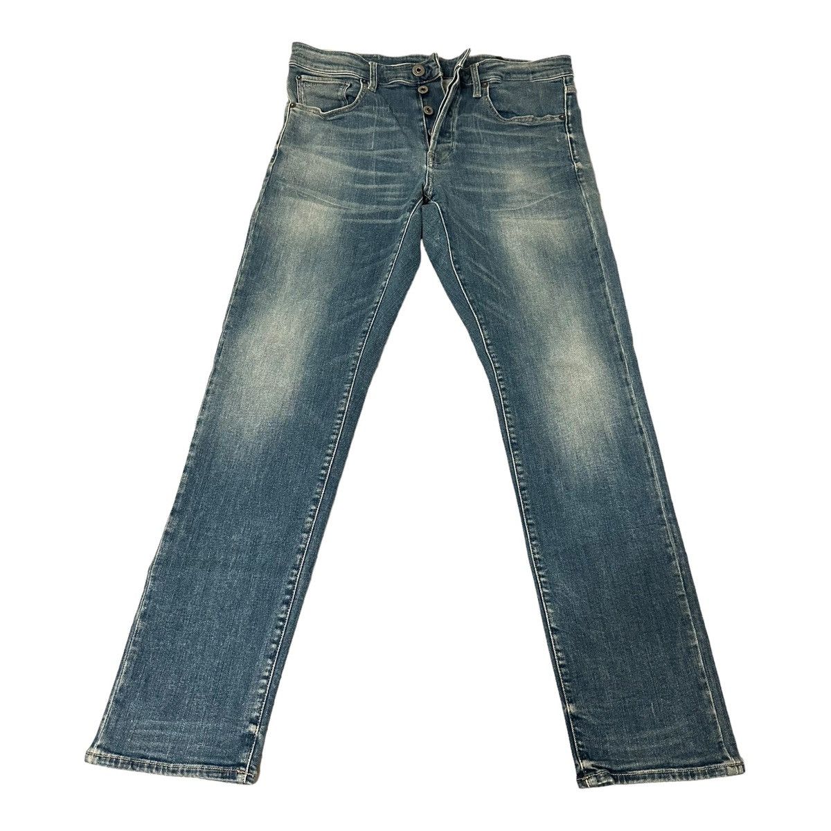 G-Star G Star Raw Denim Jeans 3301 Blue Size 33/32 (100% Authentic) Size US 33 - 2 Thumbnail