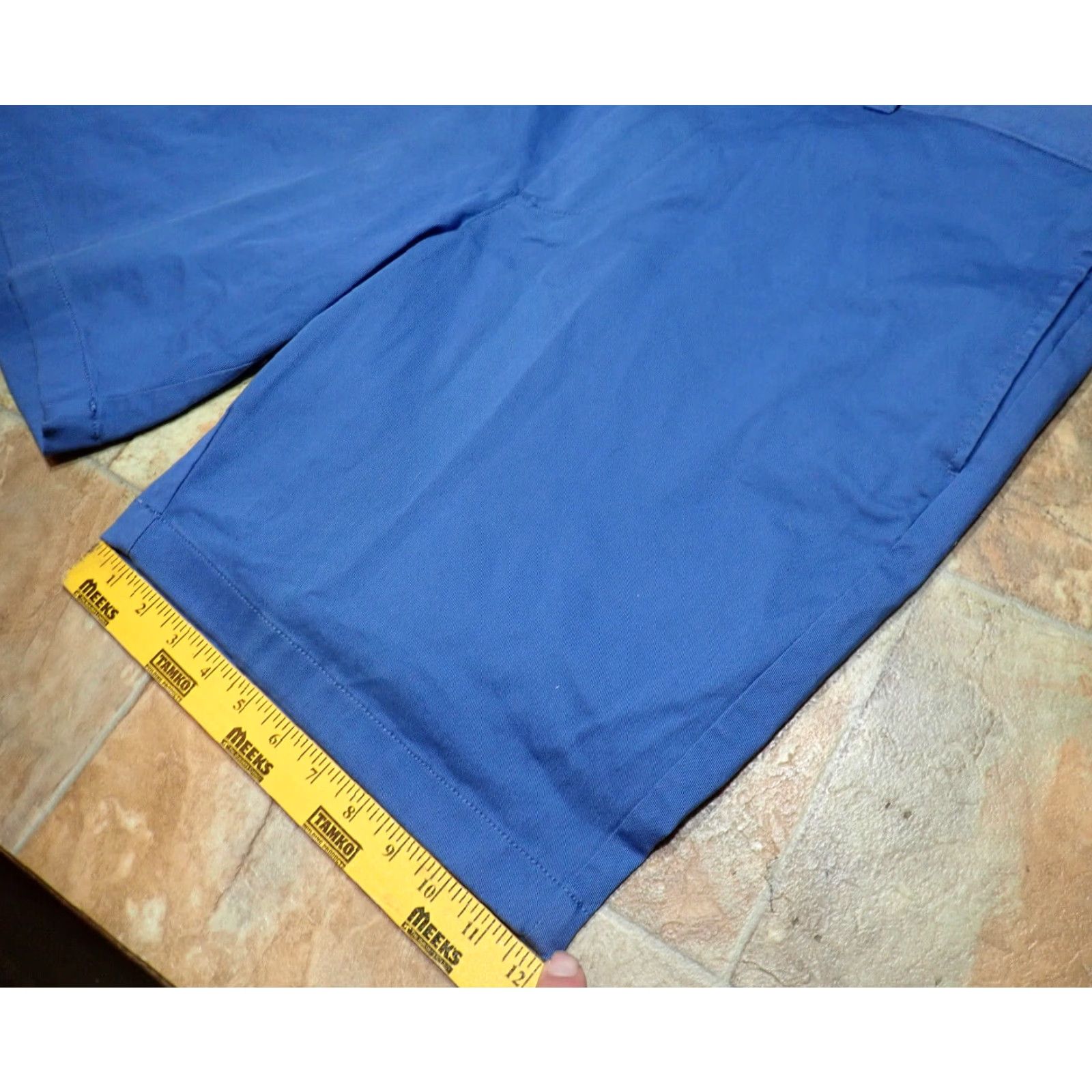 J.Crew J.Crew Men's Chino Shorts Casual Cotton Stretch 40 Waist 9-Inch Inseam Blue 2010s Size US 40 / EU 56 - 7 Thumbnail