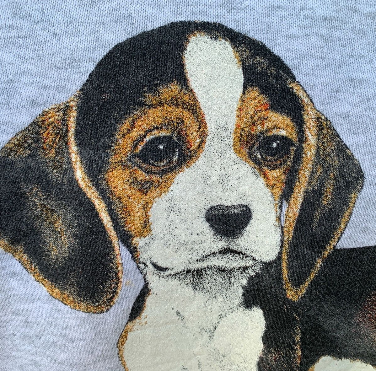 Fruit Of The Loom VINTAGE 1992 BEAGLE DOG PUPPY SWEATSHIRT BIG LOGO Size US S / EU 44-46 / 1 - 5 Thumbnail