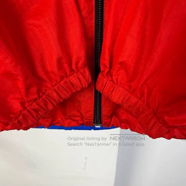 Balenciaga Balenciaga Red, Blue, and Pink Patchwork Big Logo Windbrea Size XXS / US 00 / IT 34 - 7 Thumbnail