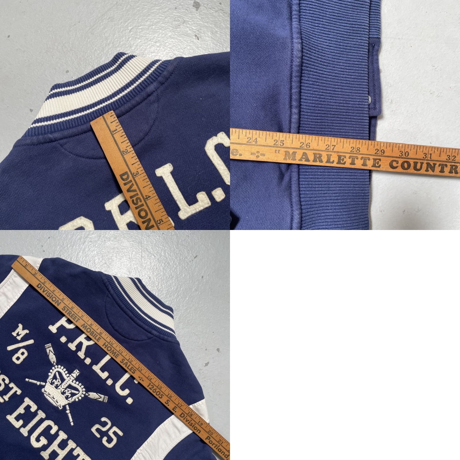 Polo Ralph Lauren Polo Ralph Lauren Vintage Style Crew Baseball Jacket RLPC Varsity Letterman XL Size US XL / EU 56 / 4 - 9 Thumbnail