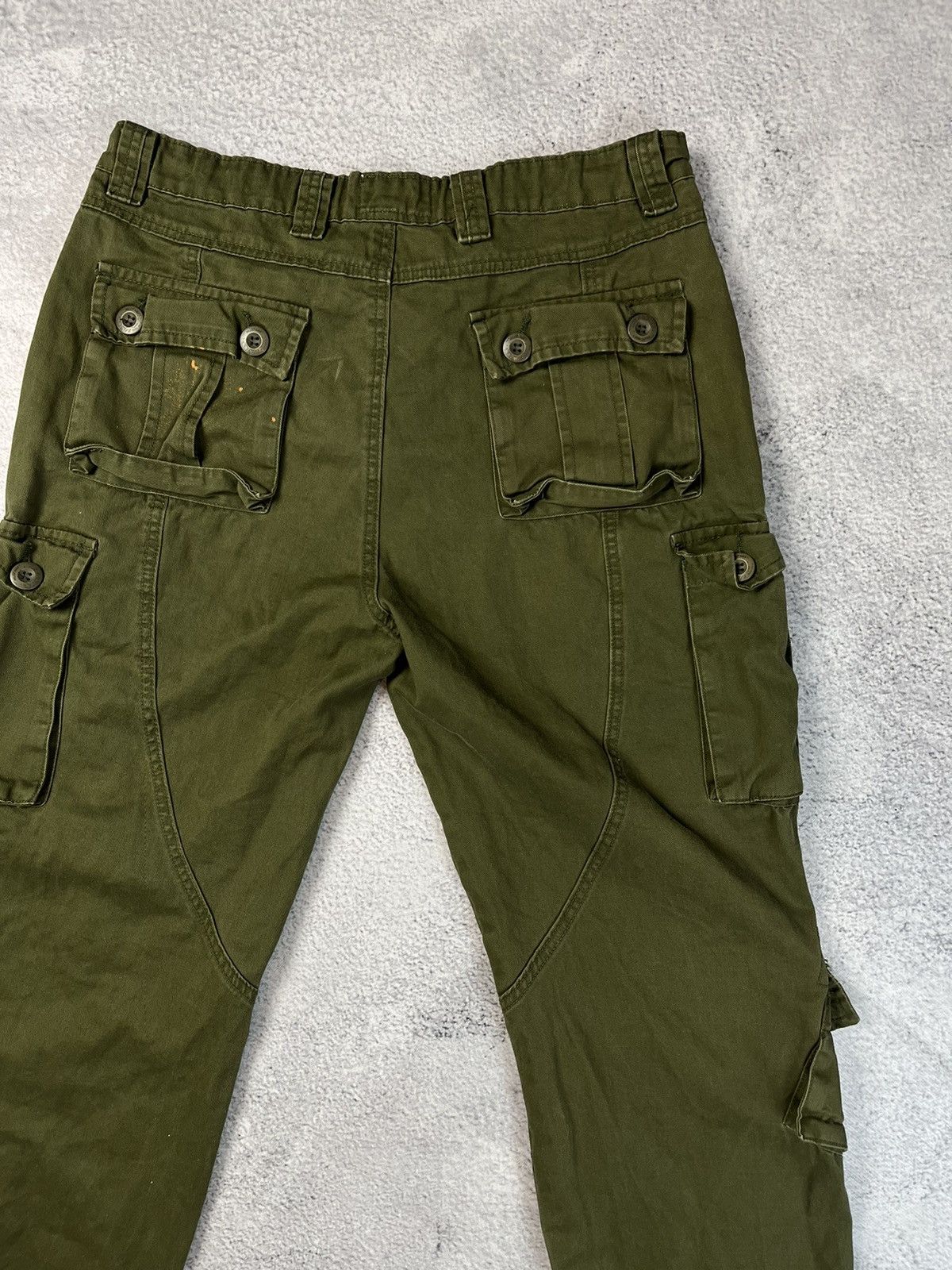 Other Vintage Military multi pocket cargo pants Y2K drill Size US 34 / EU 50 - 8 Thumbnail