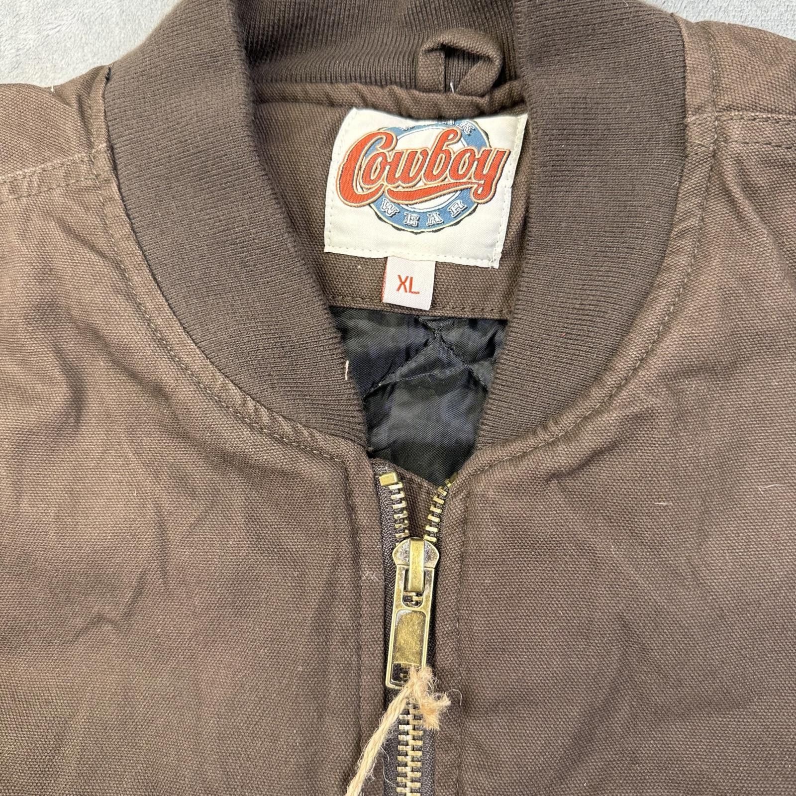 Cowboy Equipment Cowboy Wear Men’s Brown Duck Canvas Jacket Size US XXL / EU 58 / 5 - 3 Thumbnail
