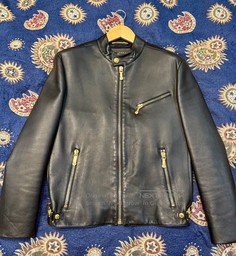 Versace Versace Lambskin leather coat Size US M / EU 48-50 / 2 - 1 Thumbnail
