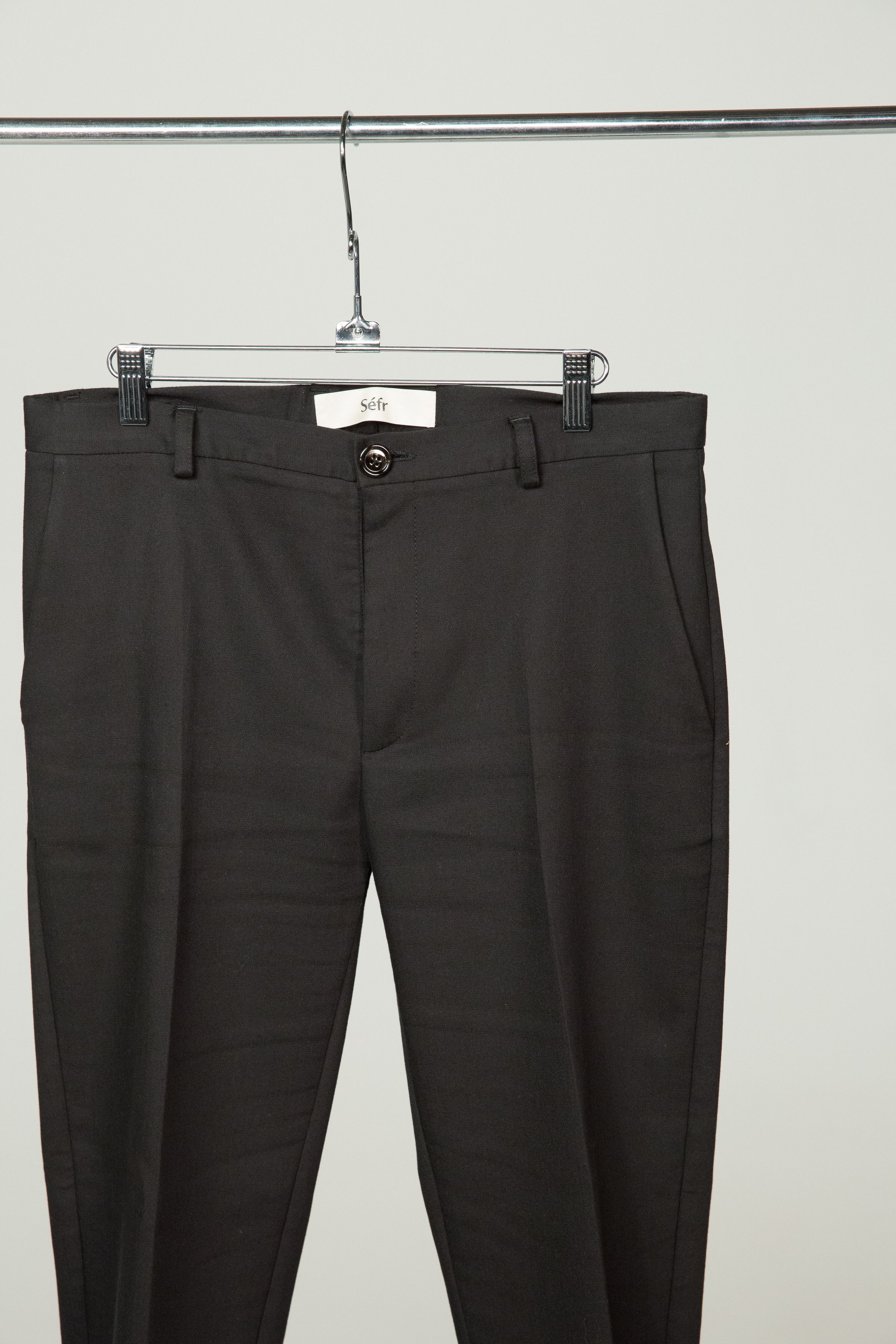 Sefr Sefr Harvey Suit Trousers Black Size 46R - 1 Thumbnail