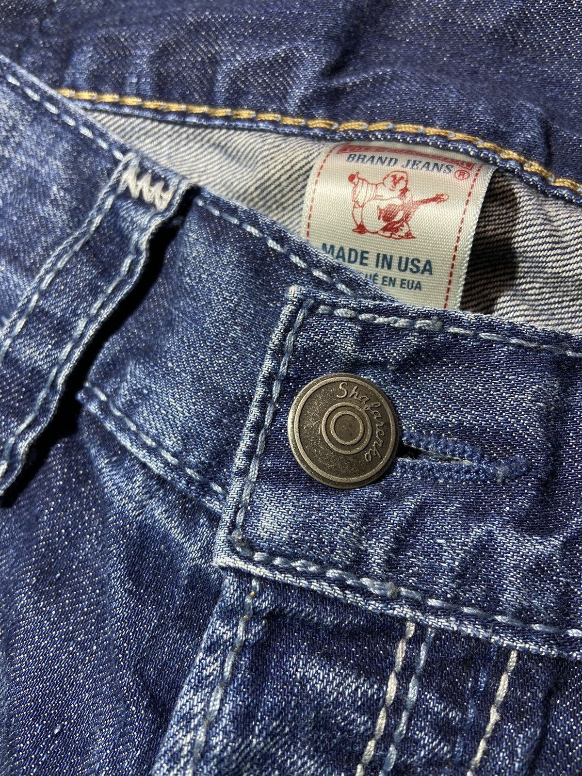 True Religion × Vintage True Religion Vintage streetwear denim Jeans Size US 32 / EU 48 - 10 Thumbnail