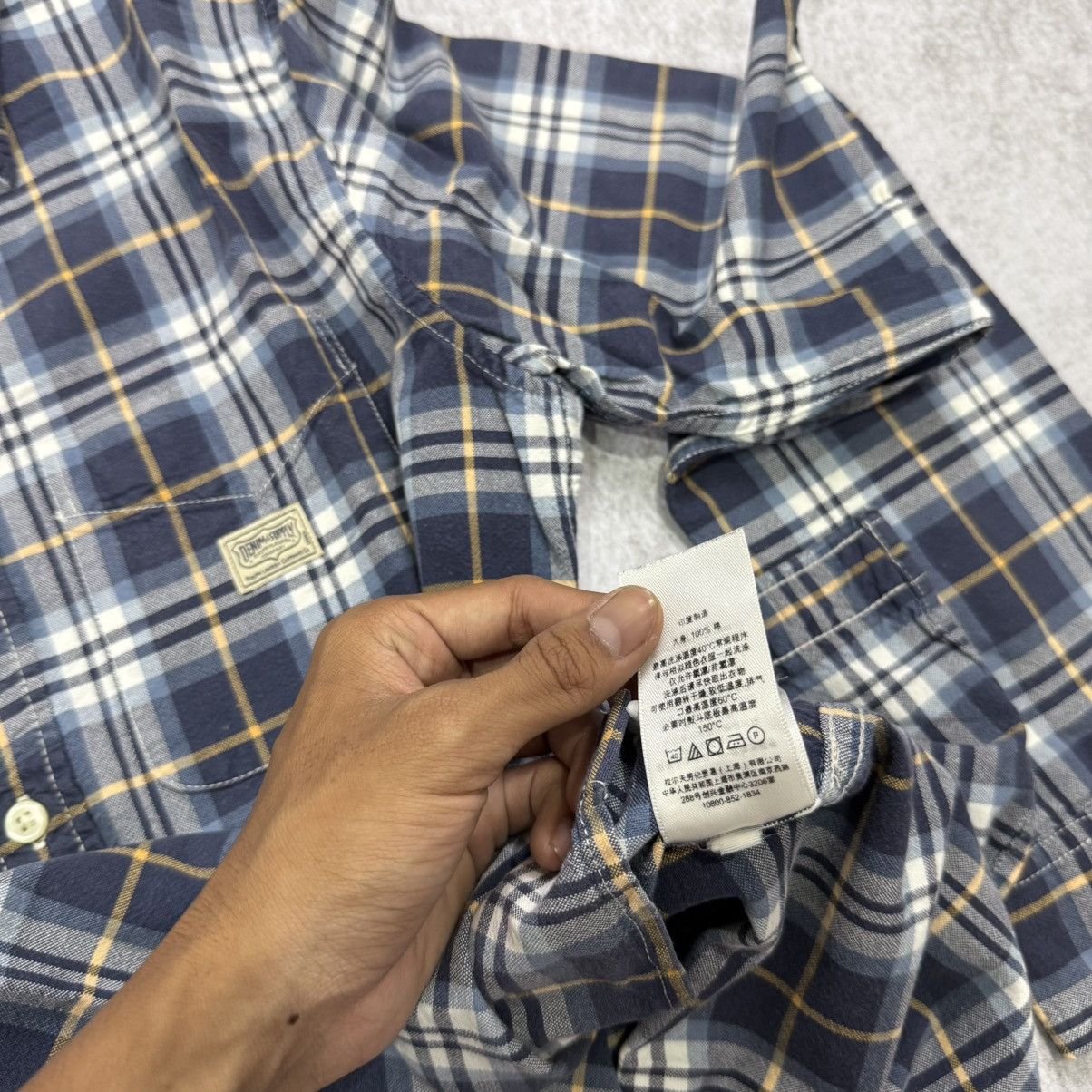 Denim & Supply Ralph Lauren Denim&Supply RALPH LAUREN plaid shirt pocket Size US M / EU 48-50 / 2 - 7 Thumbnail