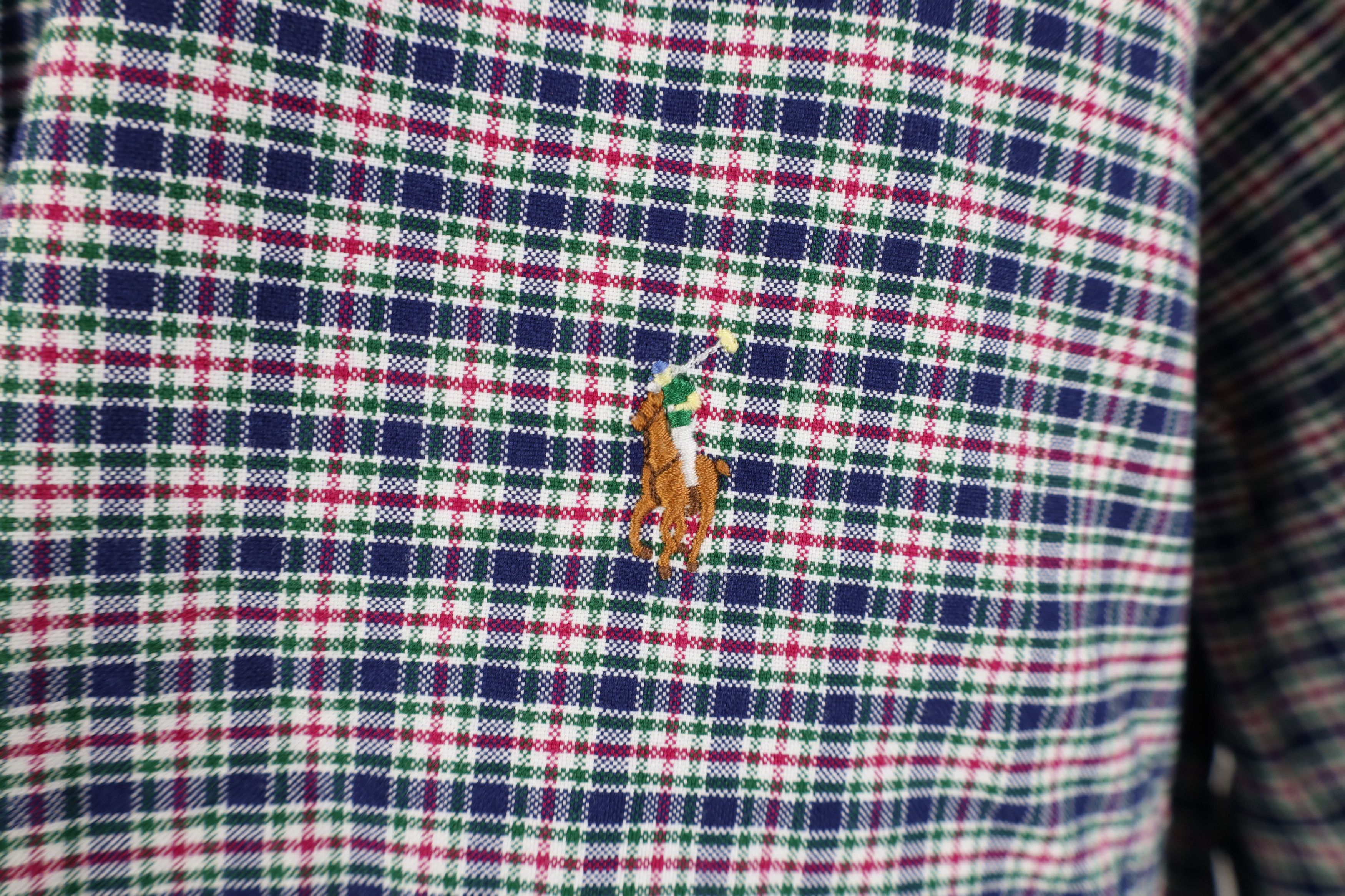 Ralph Lauren Vintage Y2K Ralph Lauren Collared Button Down Shirt Plaid Size US XXL / EU 58 / 5 - 4 Thumbnail