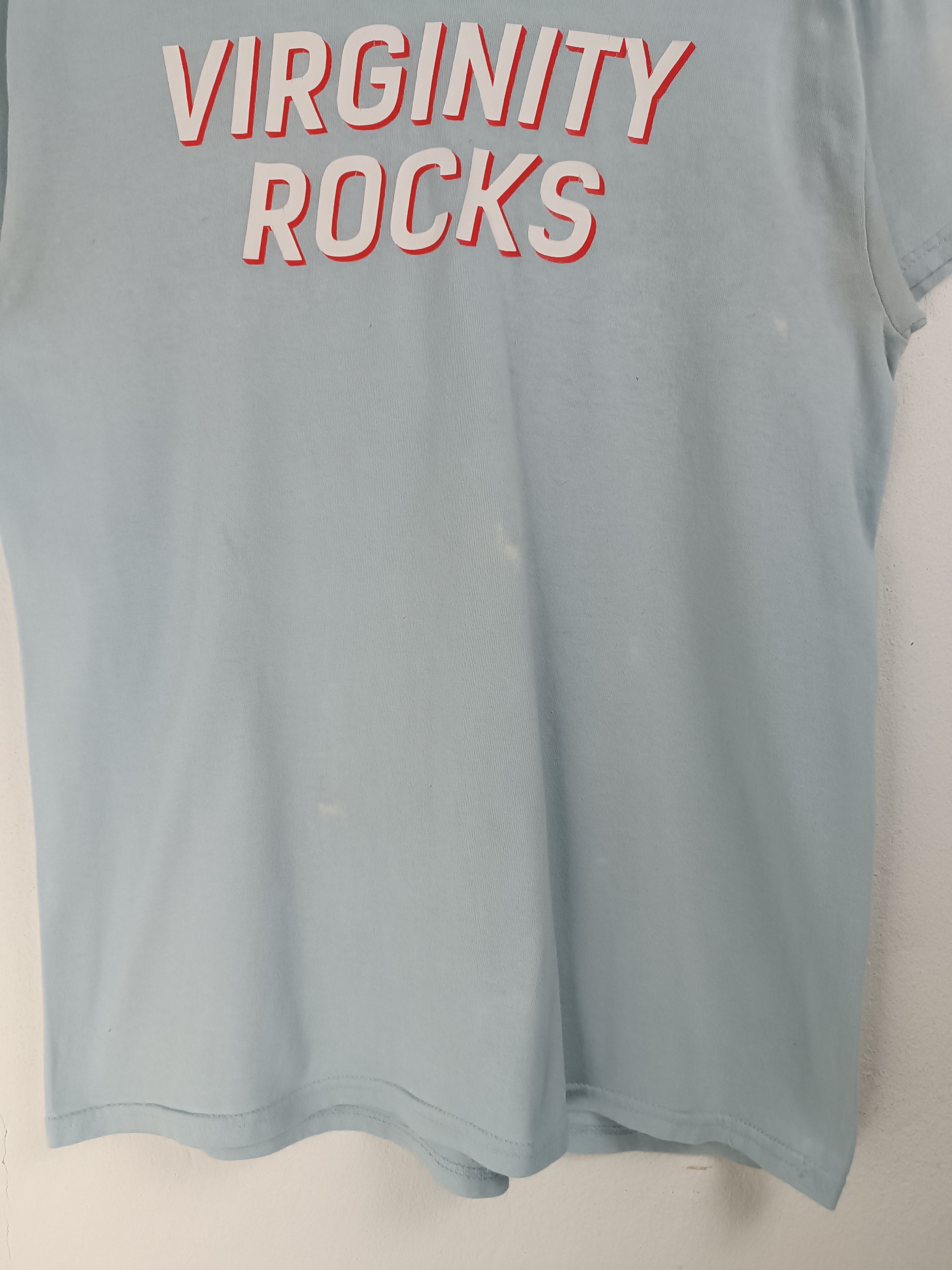 Vintage VINTAGE VIRGINITY ROCKS HUMOR FUNNY ADULTS TEE Size US M / EU 48-50 / 2 - 8 Thumbnail