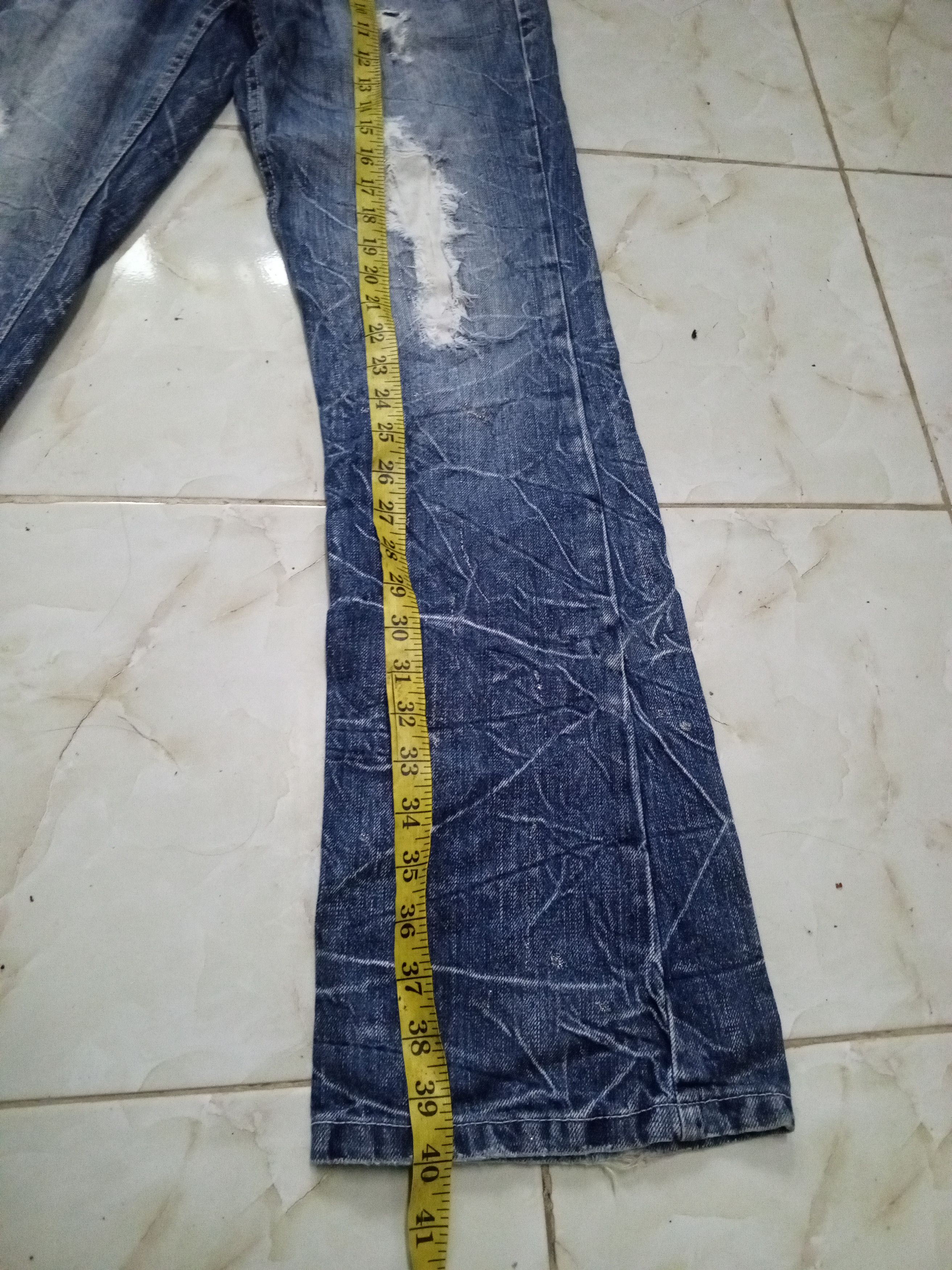 Japanese Brand JAPANBRAND - NYLAUS JEANS RARE Size US 31 - 9 Thumbnail