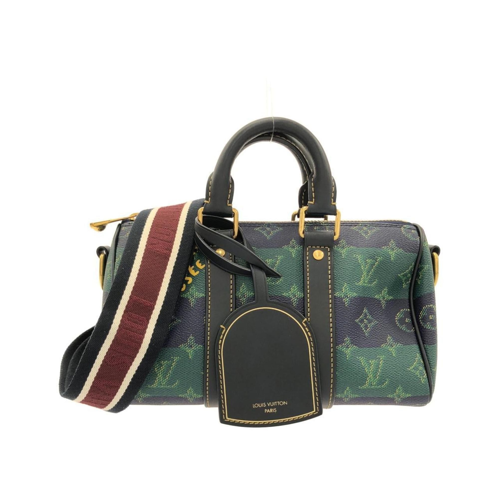Louis Vuitton Louis Vuitton Monogram Heritage Keepall Bandoulière 25cm M25786 Boston Bag Size ONE SIZE - 1 Thumbnail