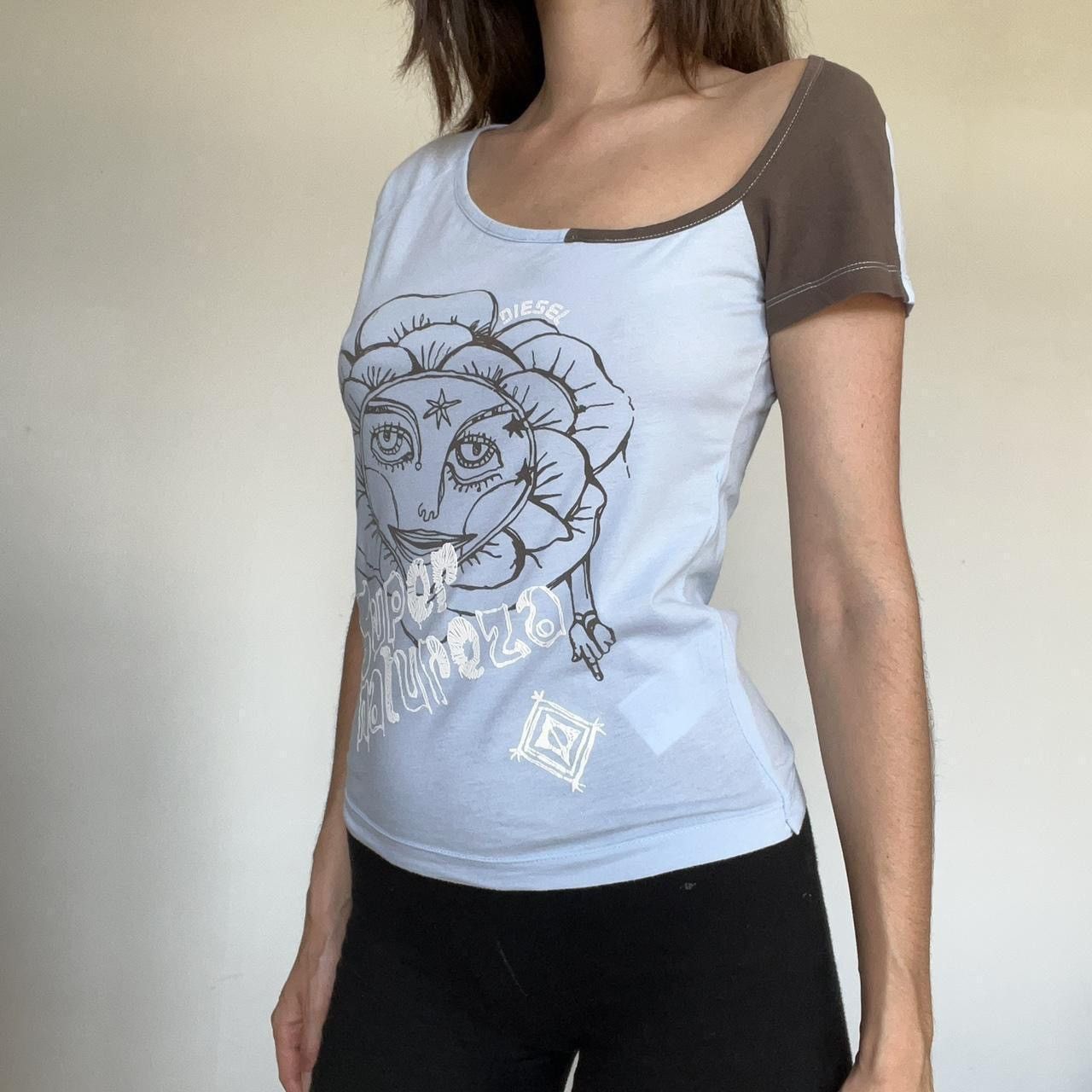 Diesel Asymmetric Diesel t-shirt Size S / US 4 / IT 40 - 2 Thumbnail