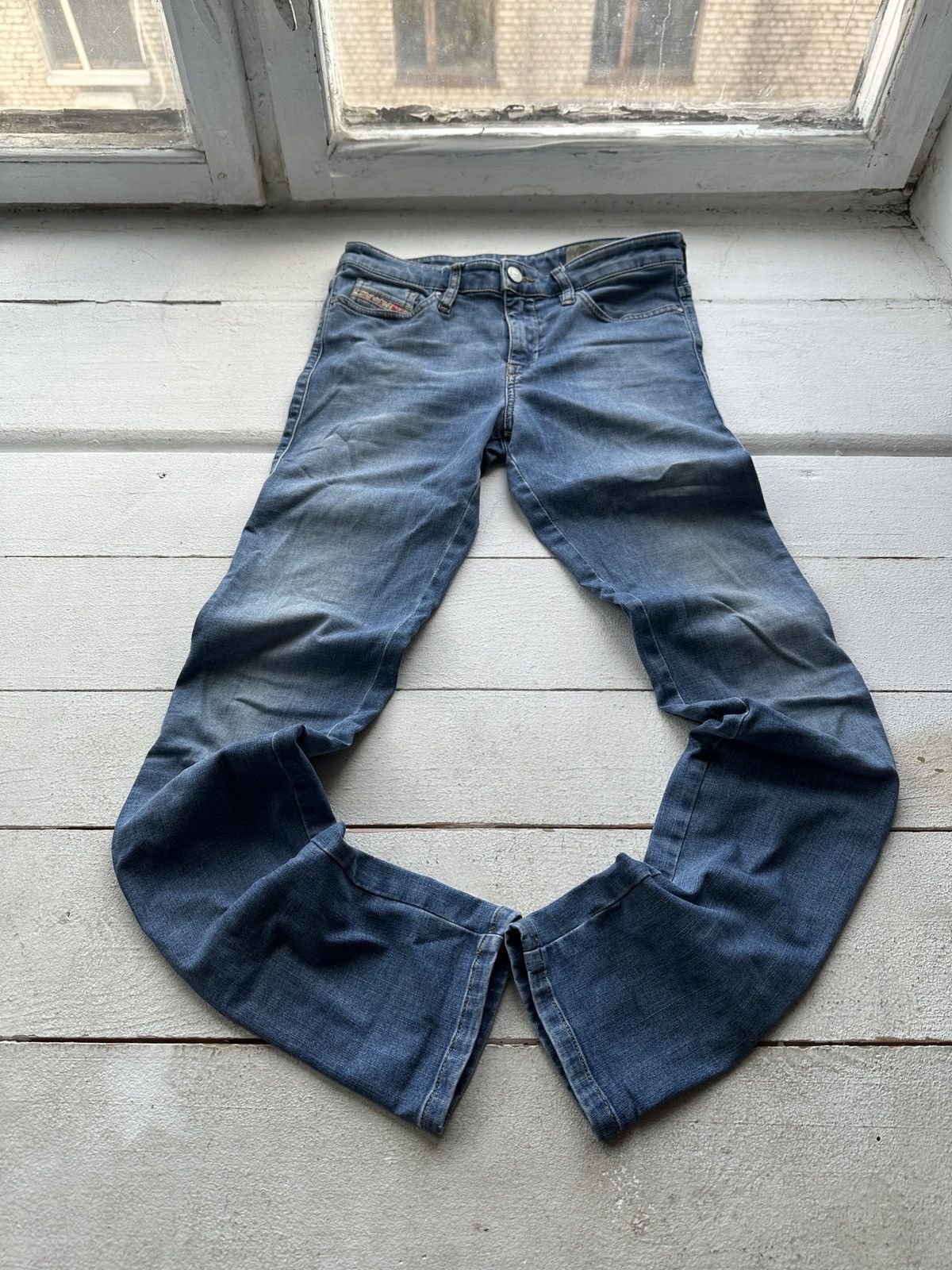 Diesel 🚨 DIESEL IFSIXWASNINE JEANS DENIM RARE Y2K FIT GOTHIC PUNK Size 27" / US 4 / IT 40 - 1 Thumbnail