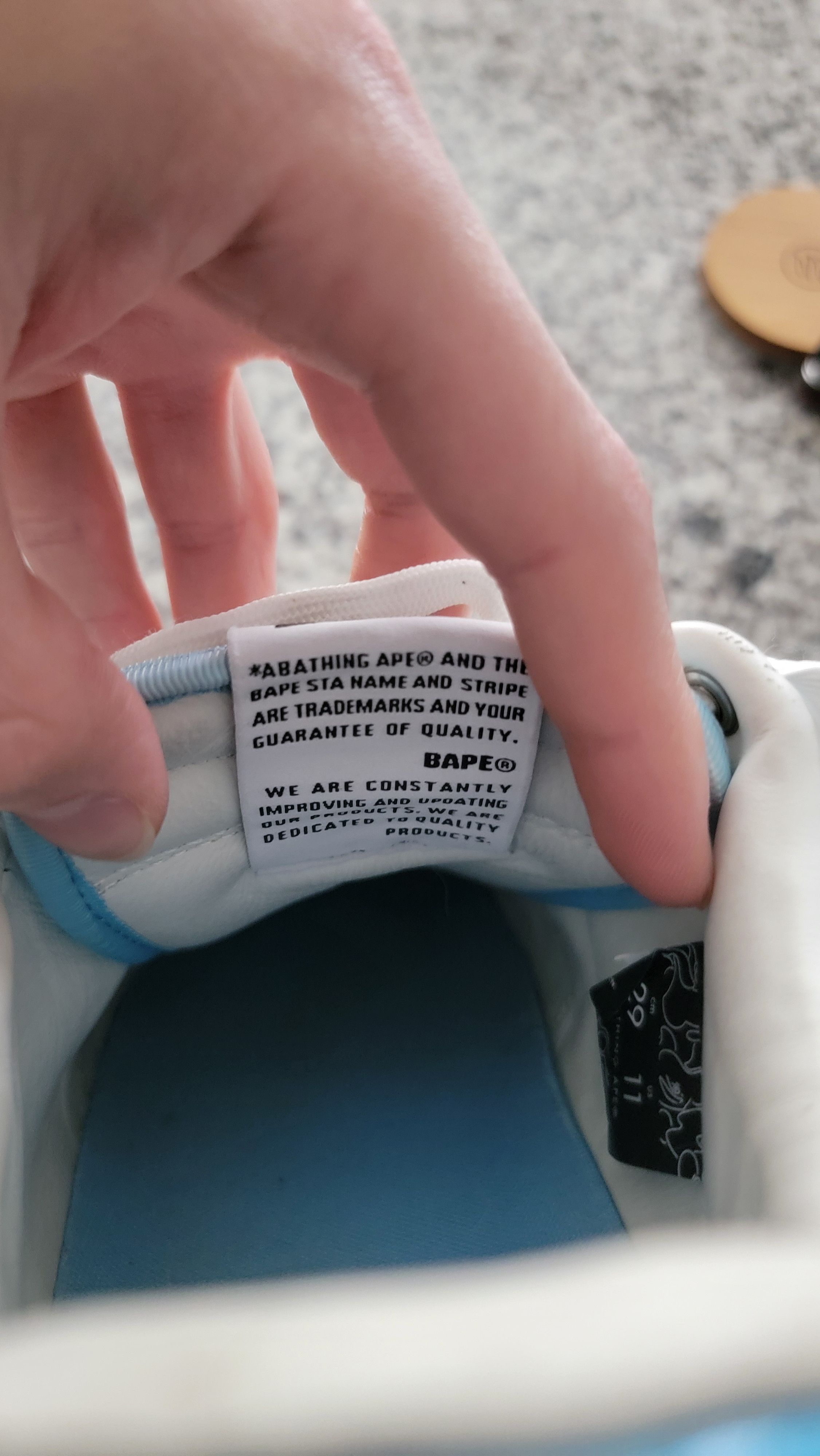 Bape BAPESTA Size US 11 / EU 44 - 9 Thumbnail