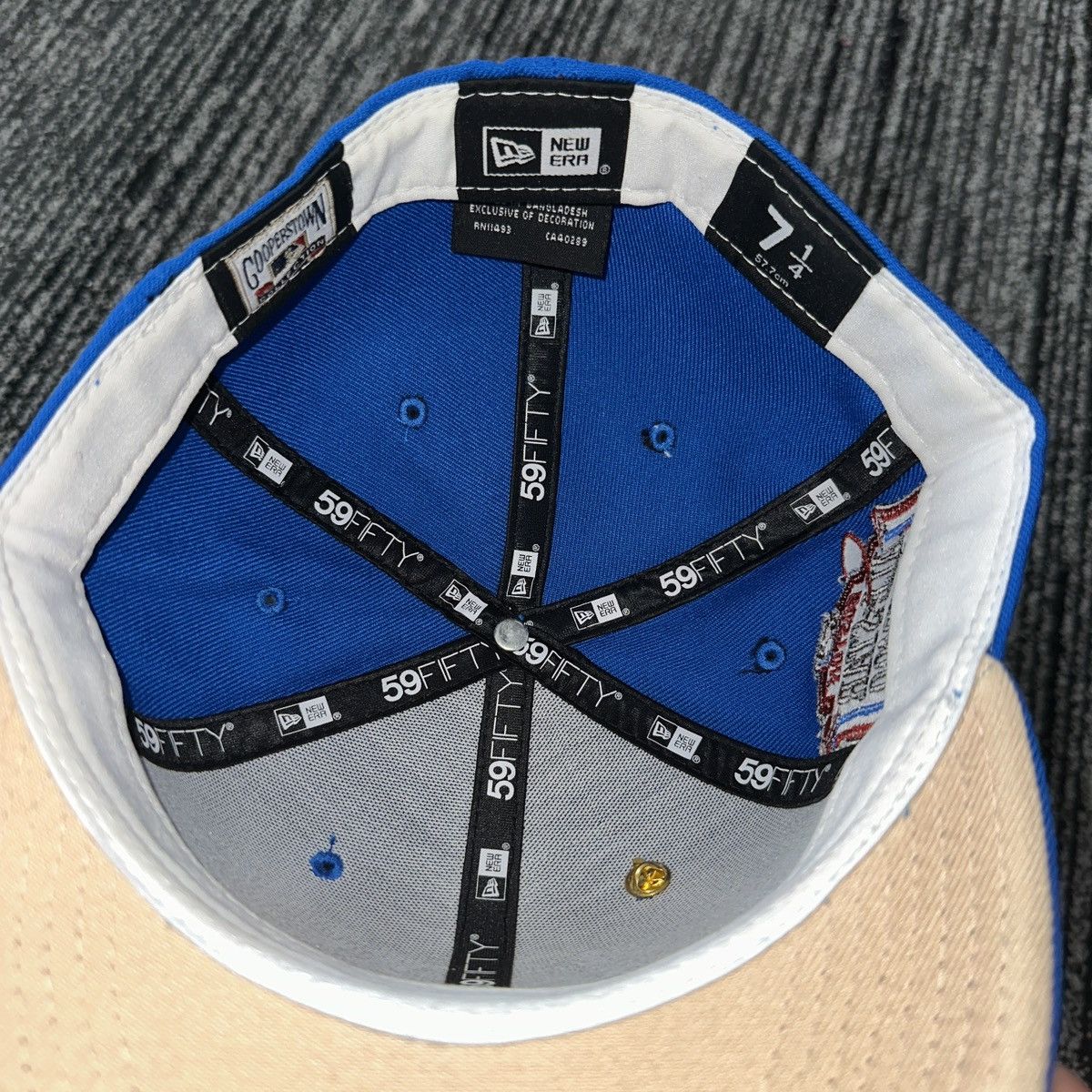 New Era Boston red sox blue nitro collection 59fifty size 7 1/4 Size ONE SIZE - 5 Thumbnail