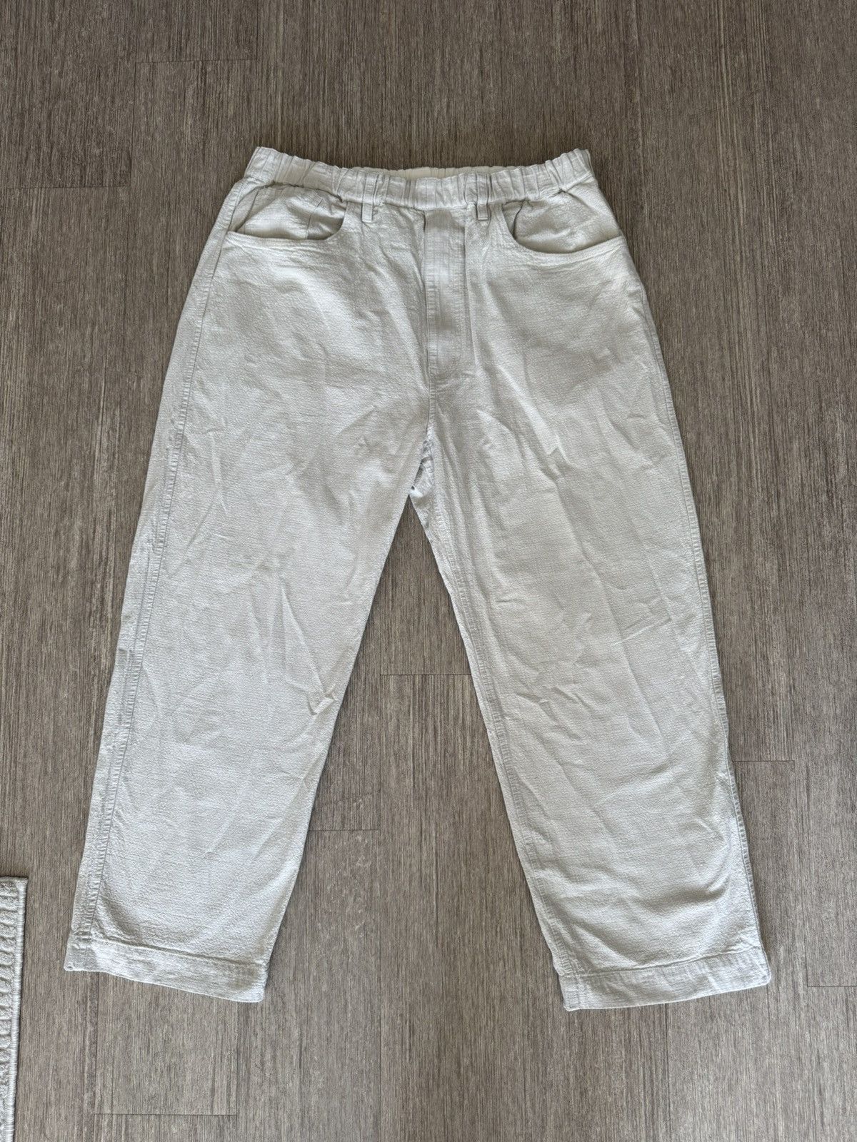 YOKO SAKAMOTO Yoko Sakamoto Cotton Pants Size US 33 - 1 Thumbnail