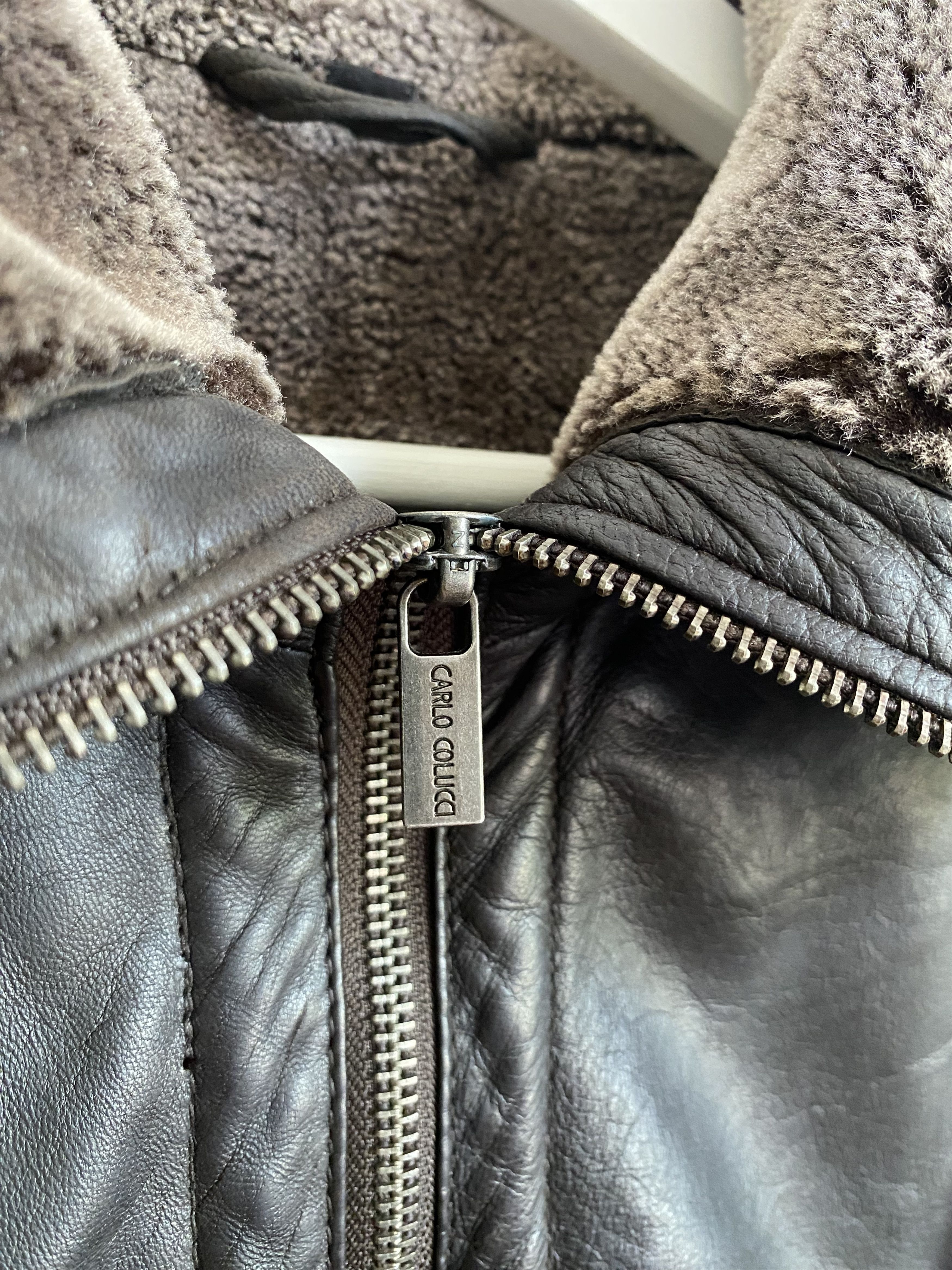 Carlo Colucci Carlo Colucci Leather jacket high quality size L-XL Size US L / EU 52-54 / 3 - 3 Thumbnail
