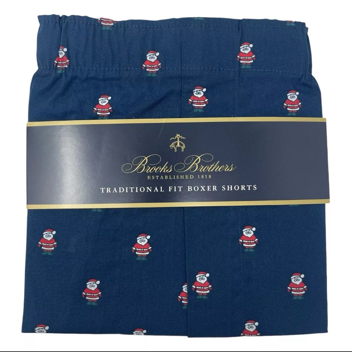 Brooks Brothers Brooks Brothers XXL Traditional Fit Boxers Santa Claus Print Size ONE SIZE - 1 Thumbnail